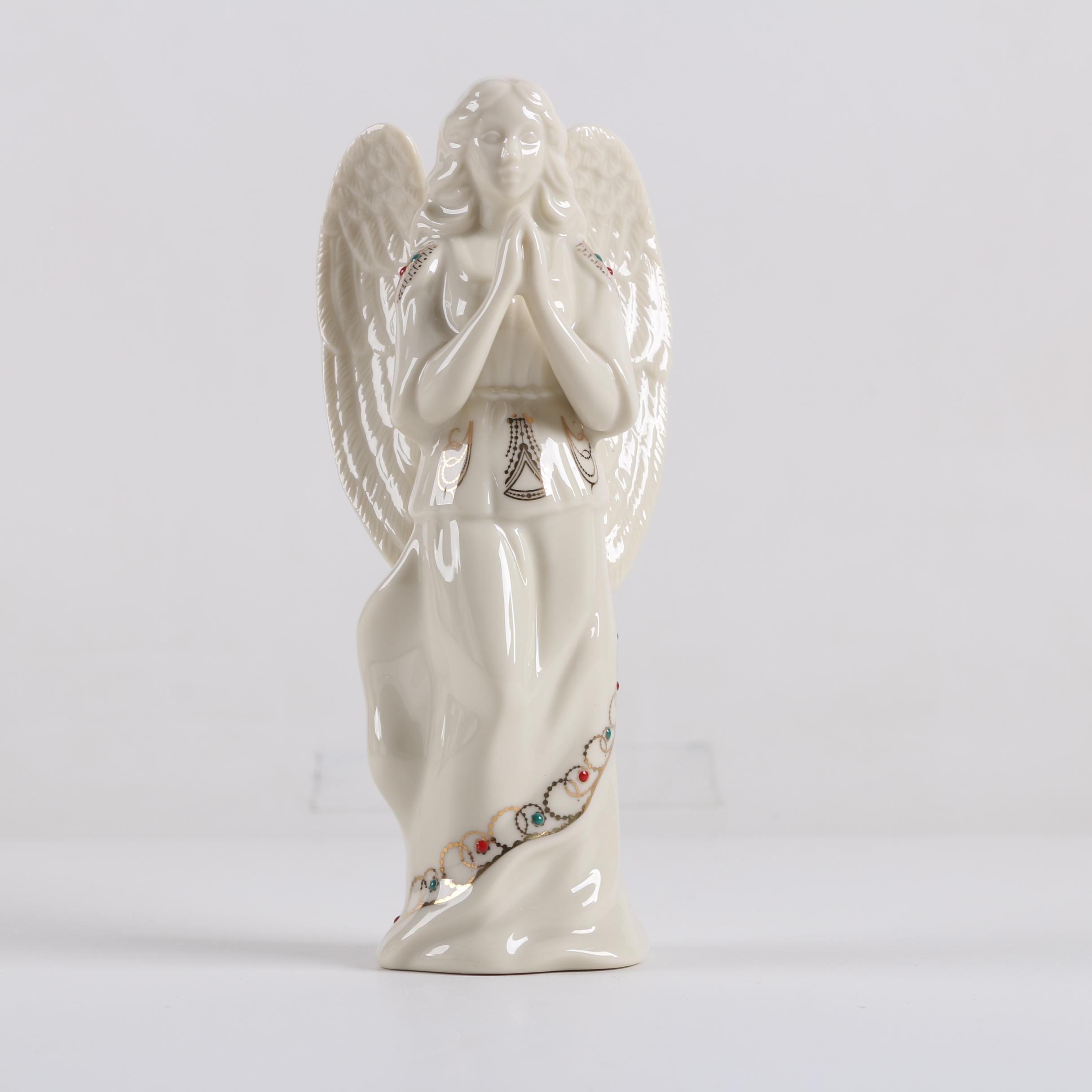 Lenox China Jewels Collection Porcelain Angel Figurines