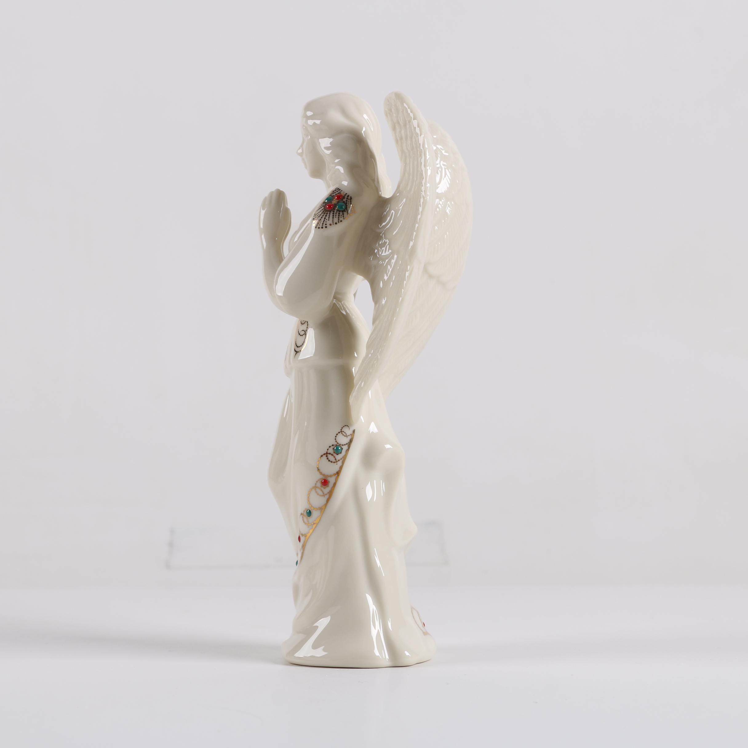 Lenox China Jewels Collection Porcelain Angel Figurines