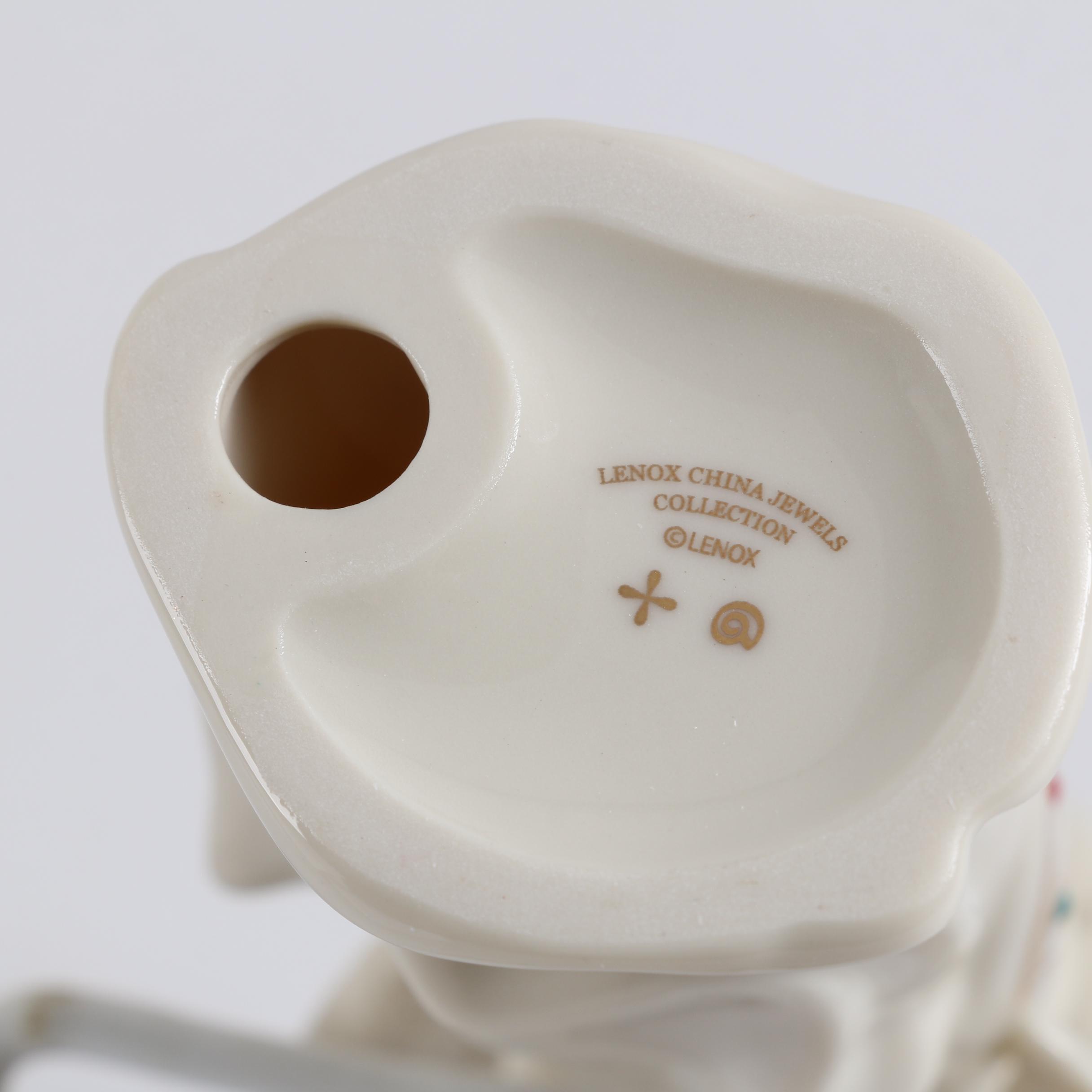 Lenox China Jewels Collection Porcelain Angel Figurines