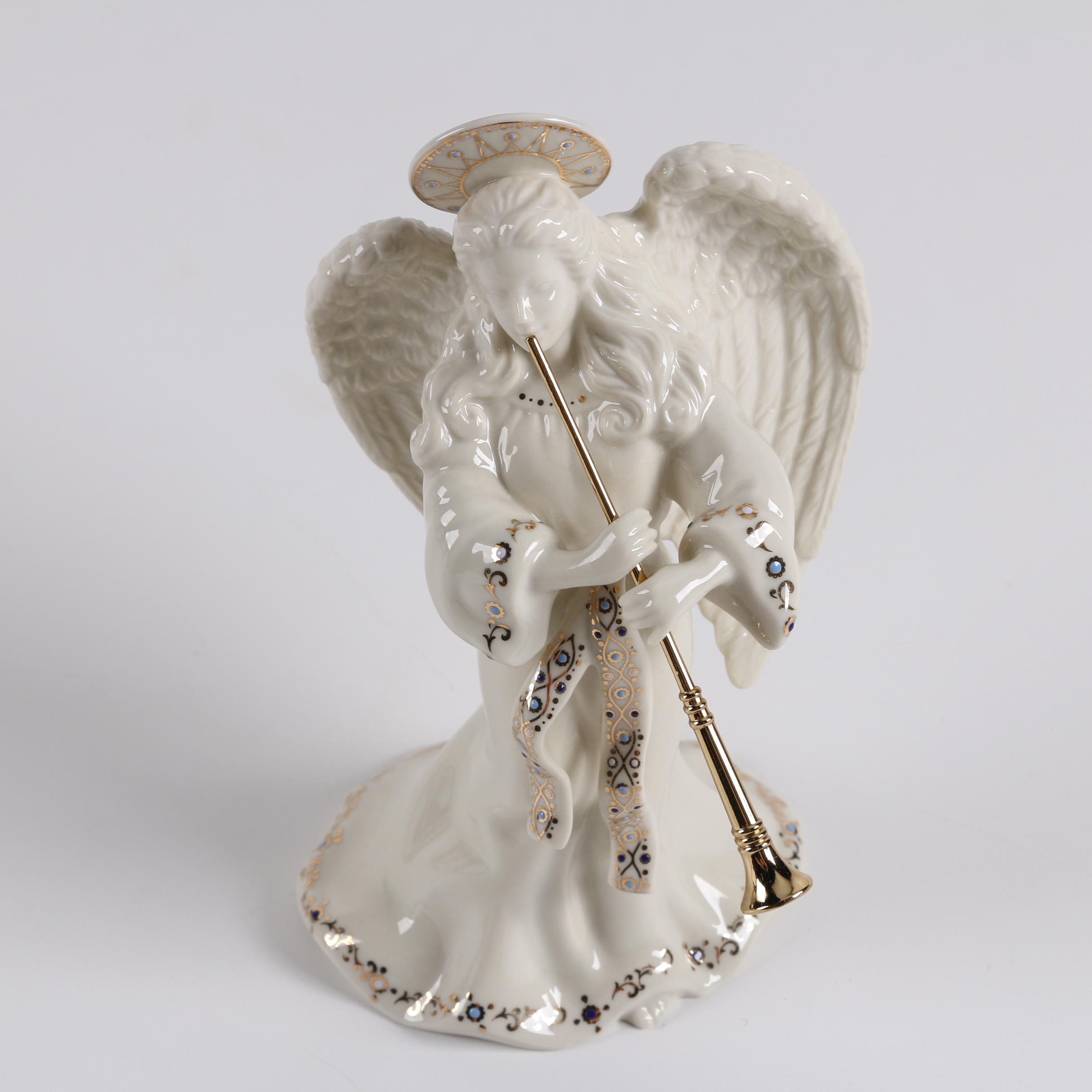 Lenox China Jewels Collection Porcelain Angel Figurines