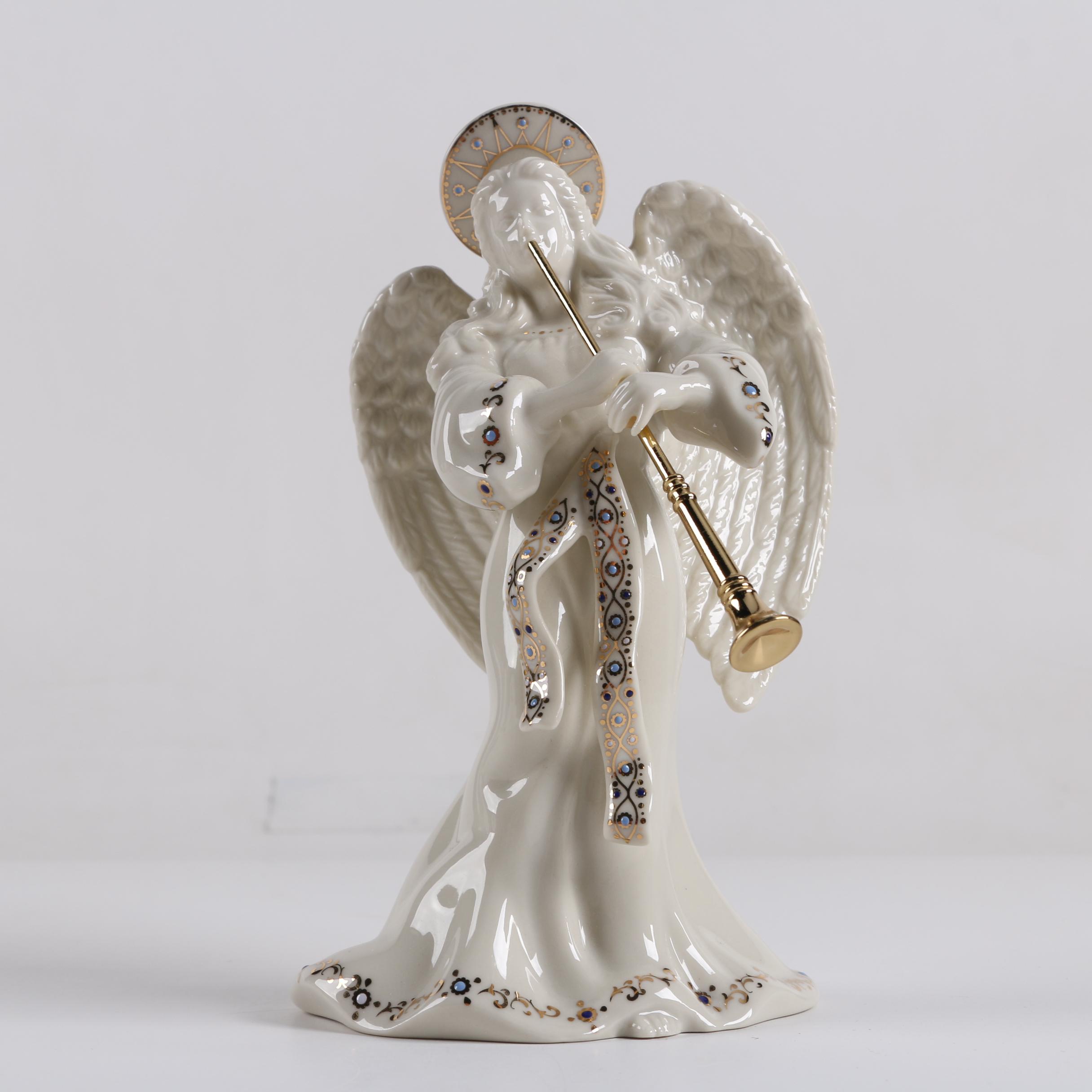 Lenox China Jewels Collection Porcelain Angel Figurines