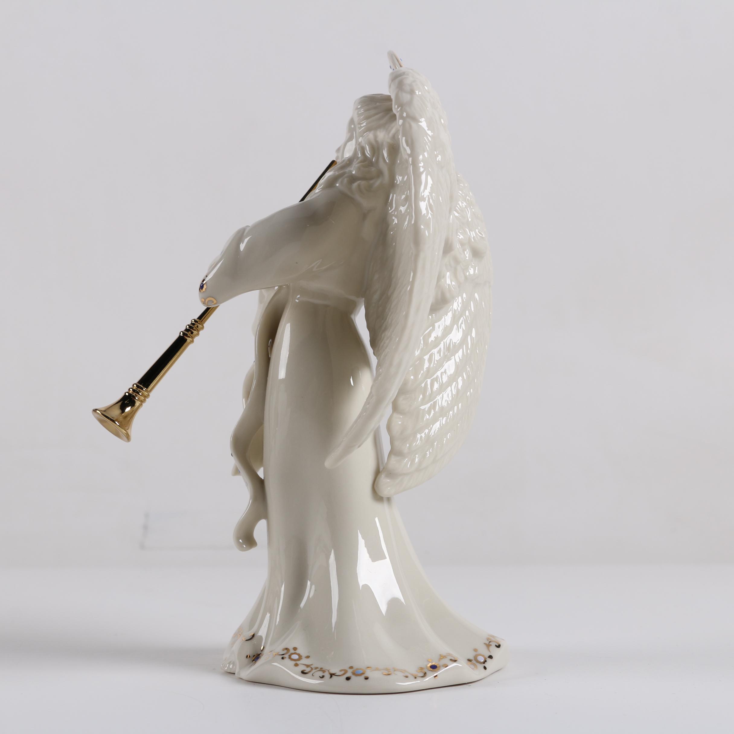Lenox China Jewels Collection Porcelain Angel Figurines