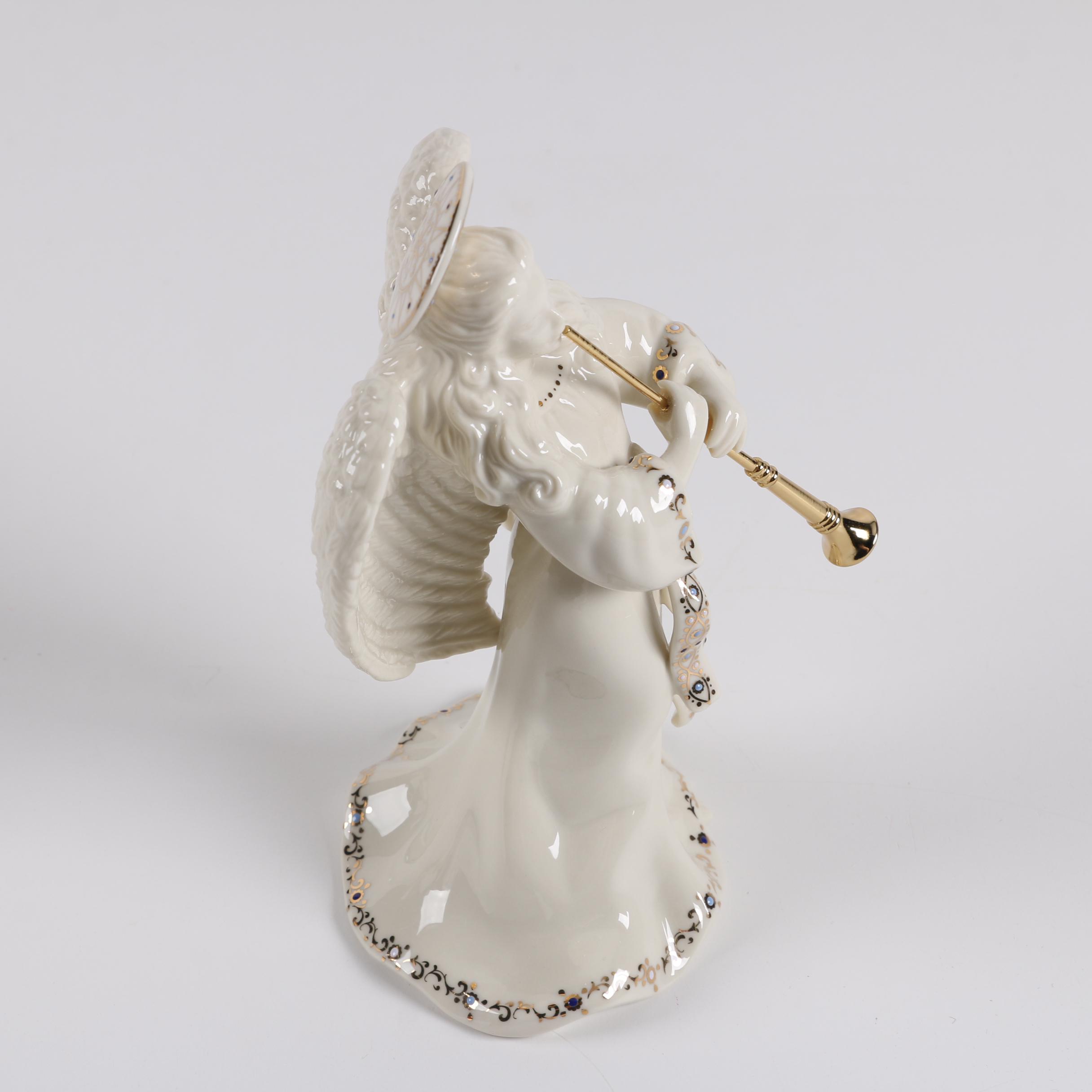 Lenox China Jewels Collection Porcelain Angel Figurines