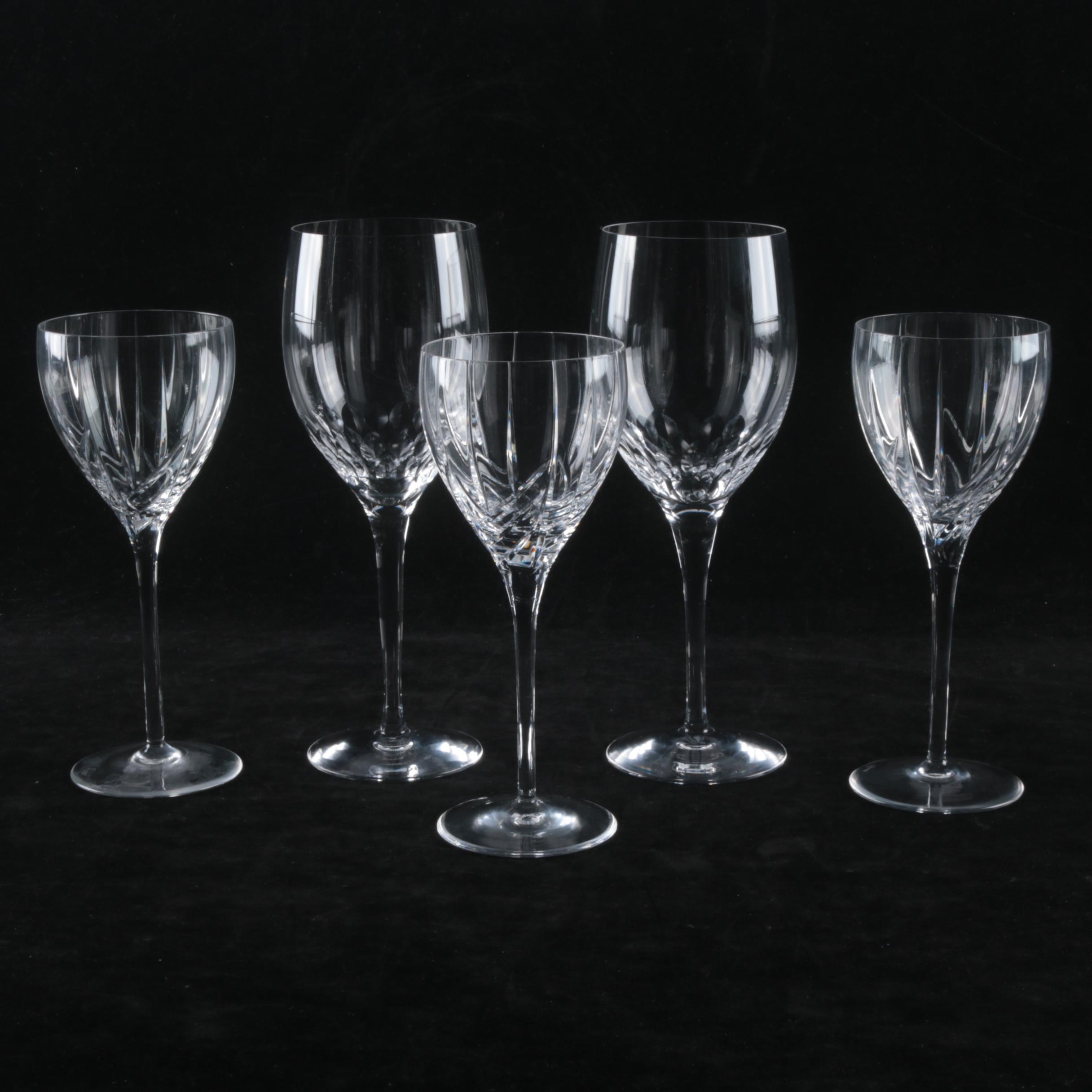 Rogaska "Galleria" and Orrefors "Prelude" Crystal Stemware