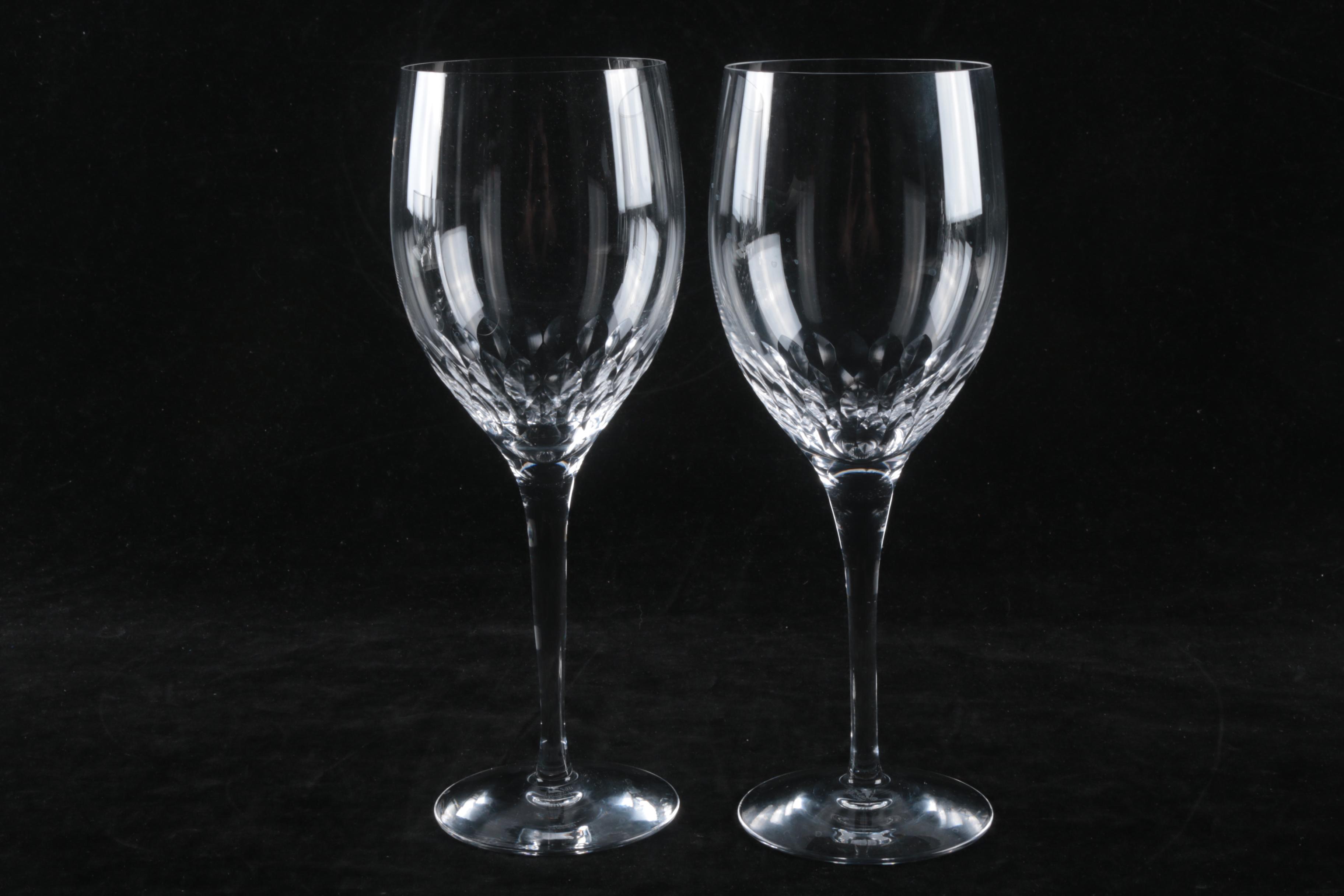 Rogaska "Galleria" and Orrefors "Prelude" Crystal Stemware