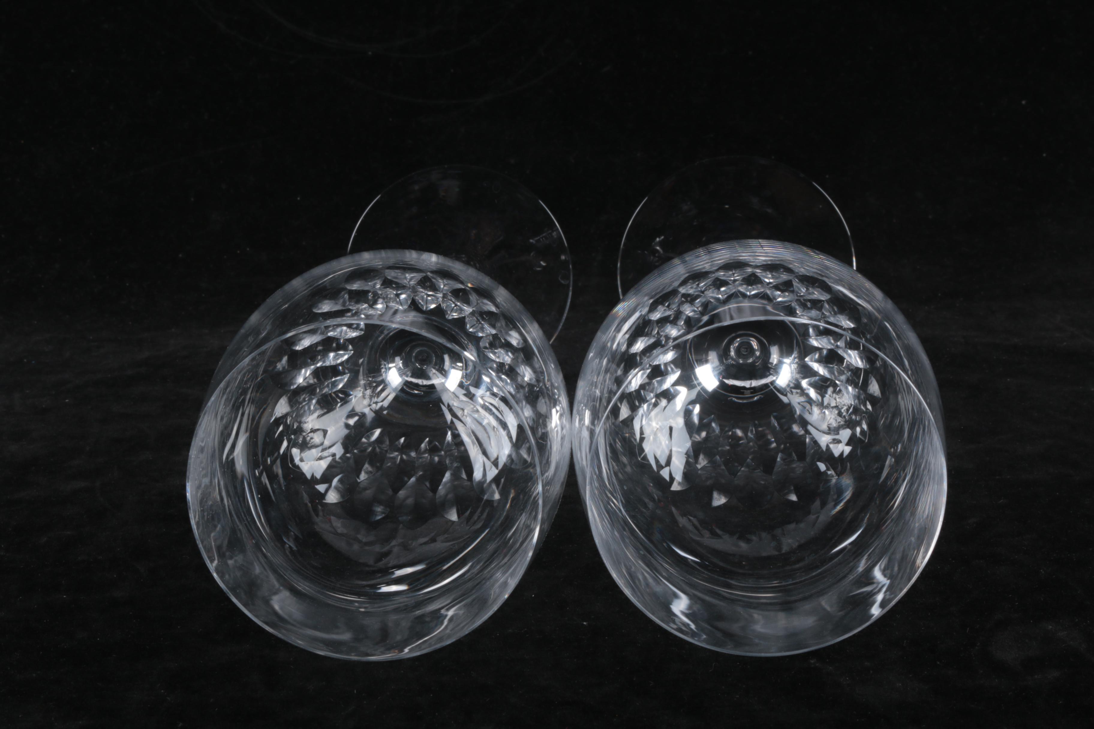 Rogaska "Galleria" and Orrefors "Prelude" Crystal Stemware