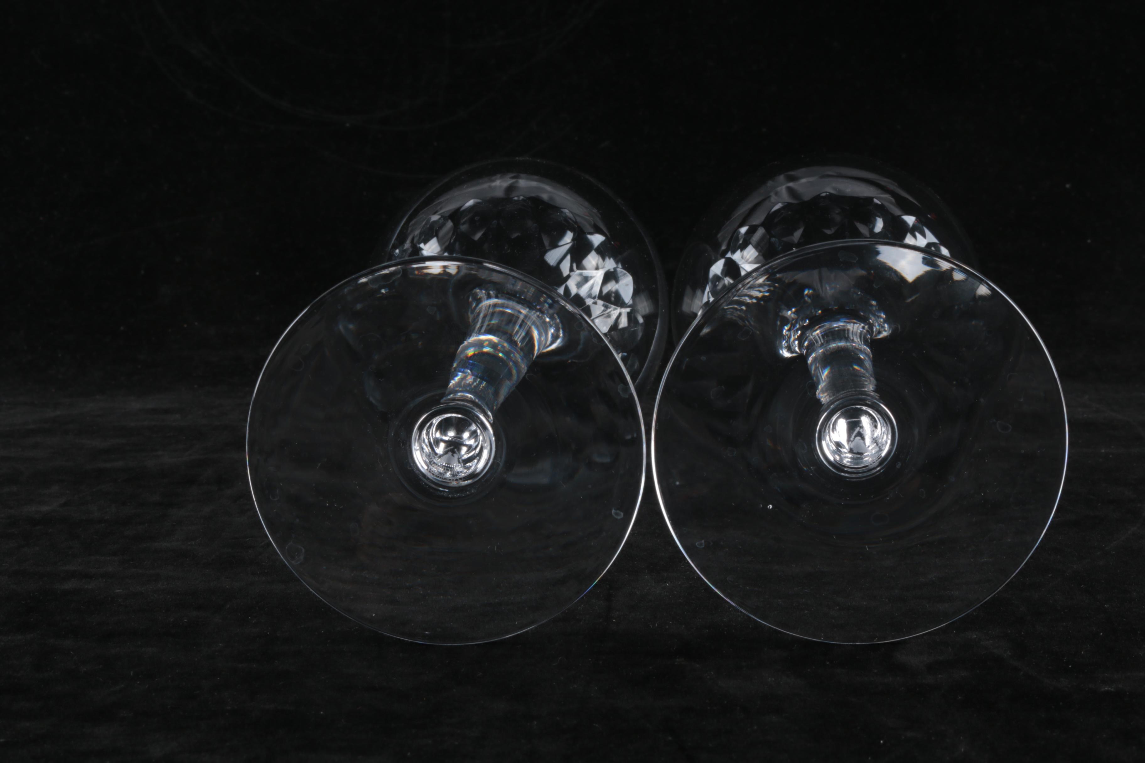 Rogaska "Galleria" and Orrefors "Prelude" Crystal Stemware