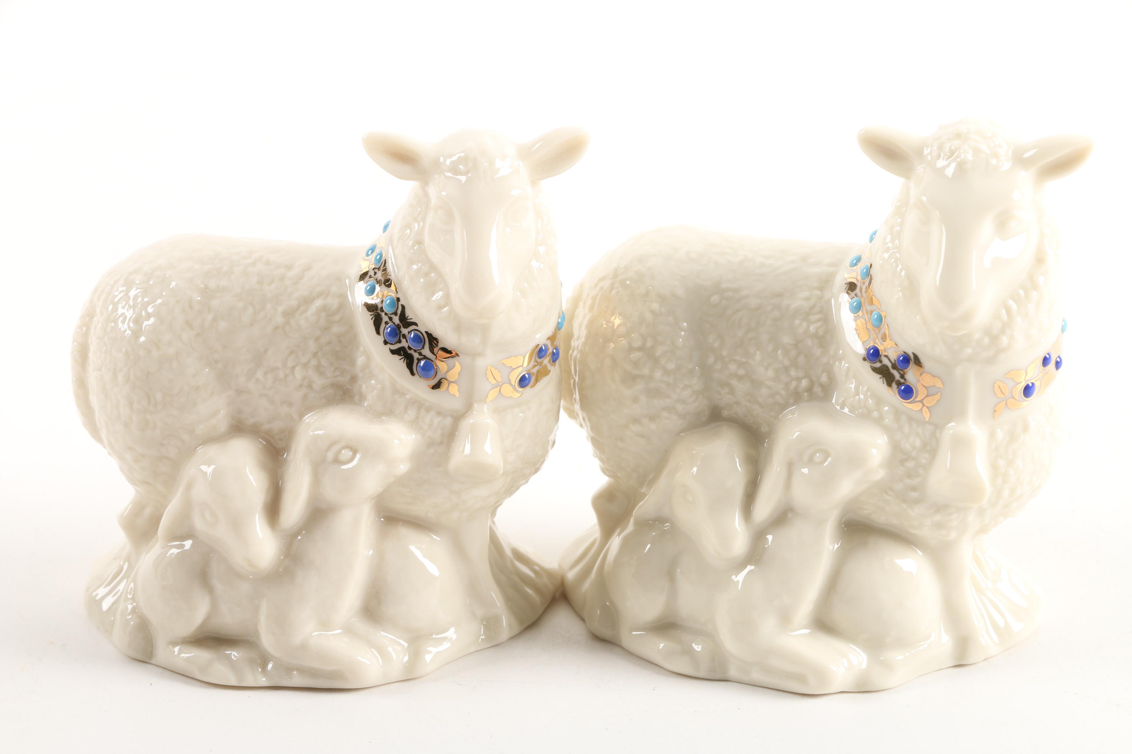 Lenox "China Jewels" Porcelain Nativity Figurines