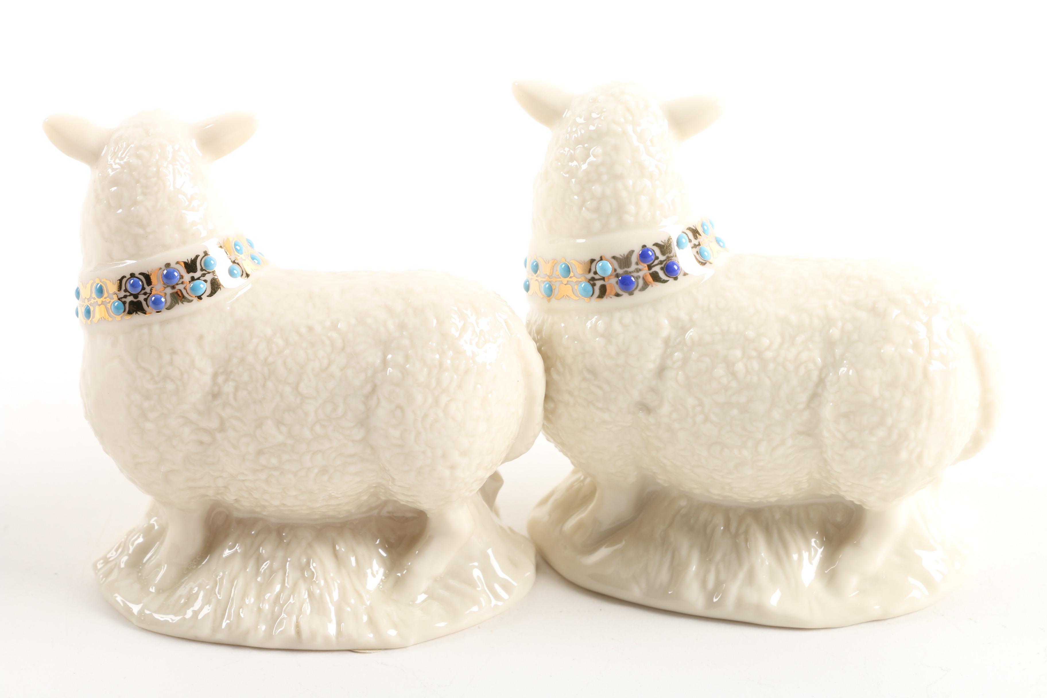 Lenox "China Jewels" Porcelain Nativity Figurines