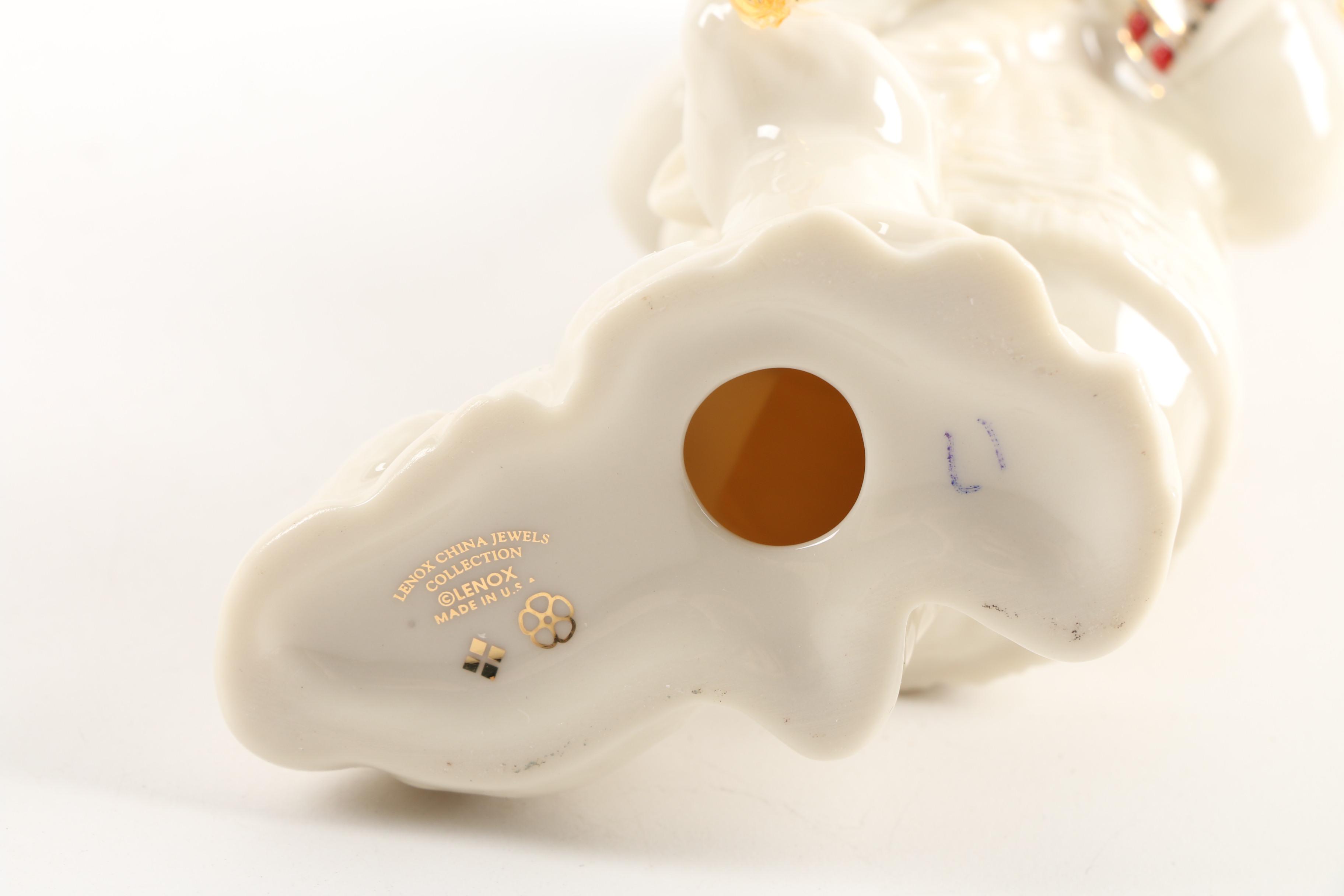 Lenox "China Jewels" Porcelain Nativity Figurines