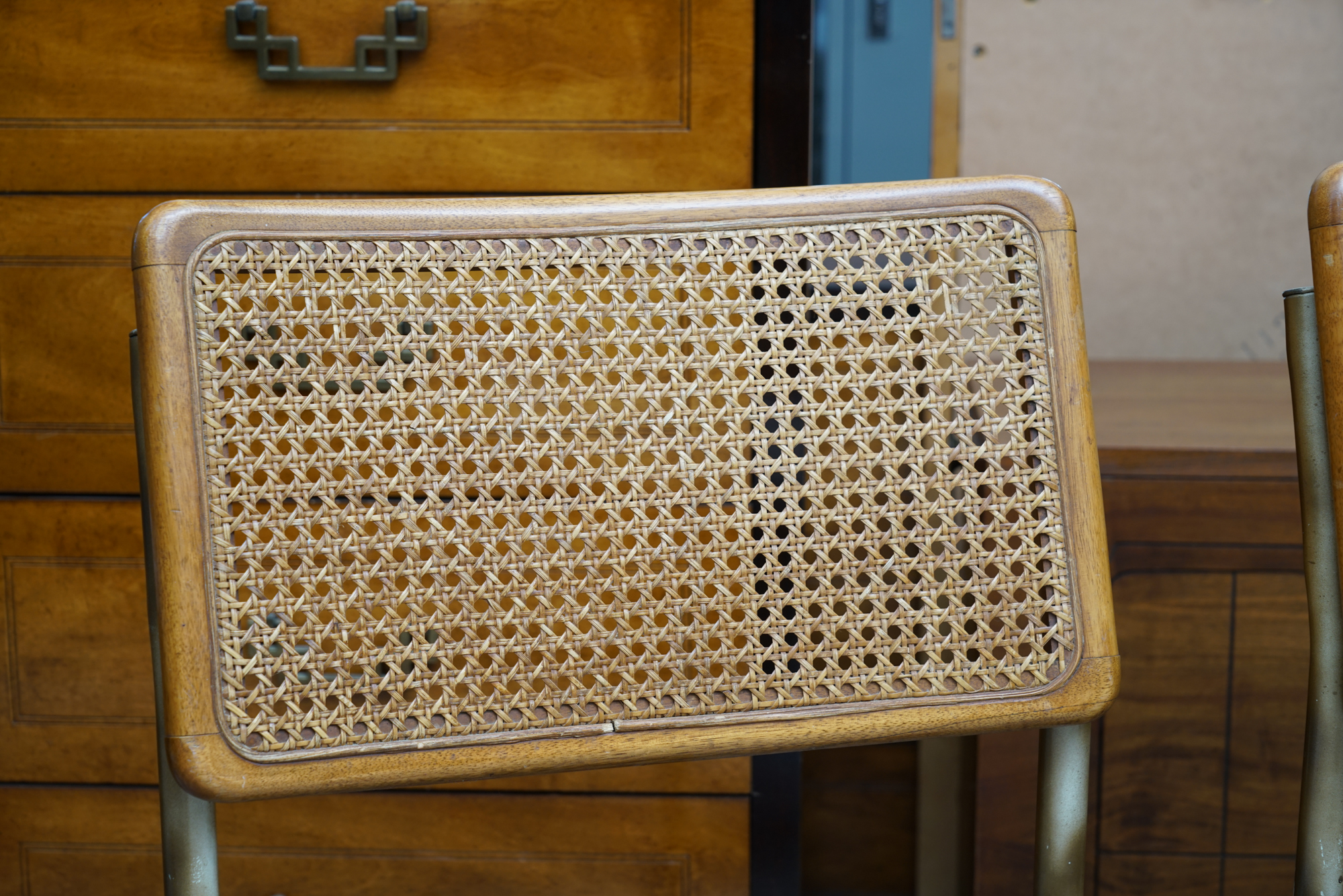 Upholstered Cantilever Counter-Height Seats