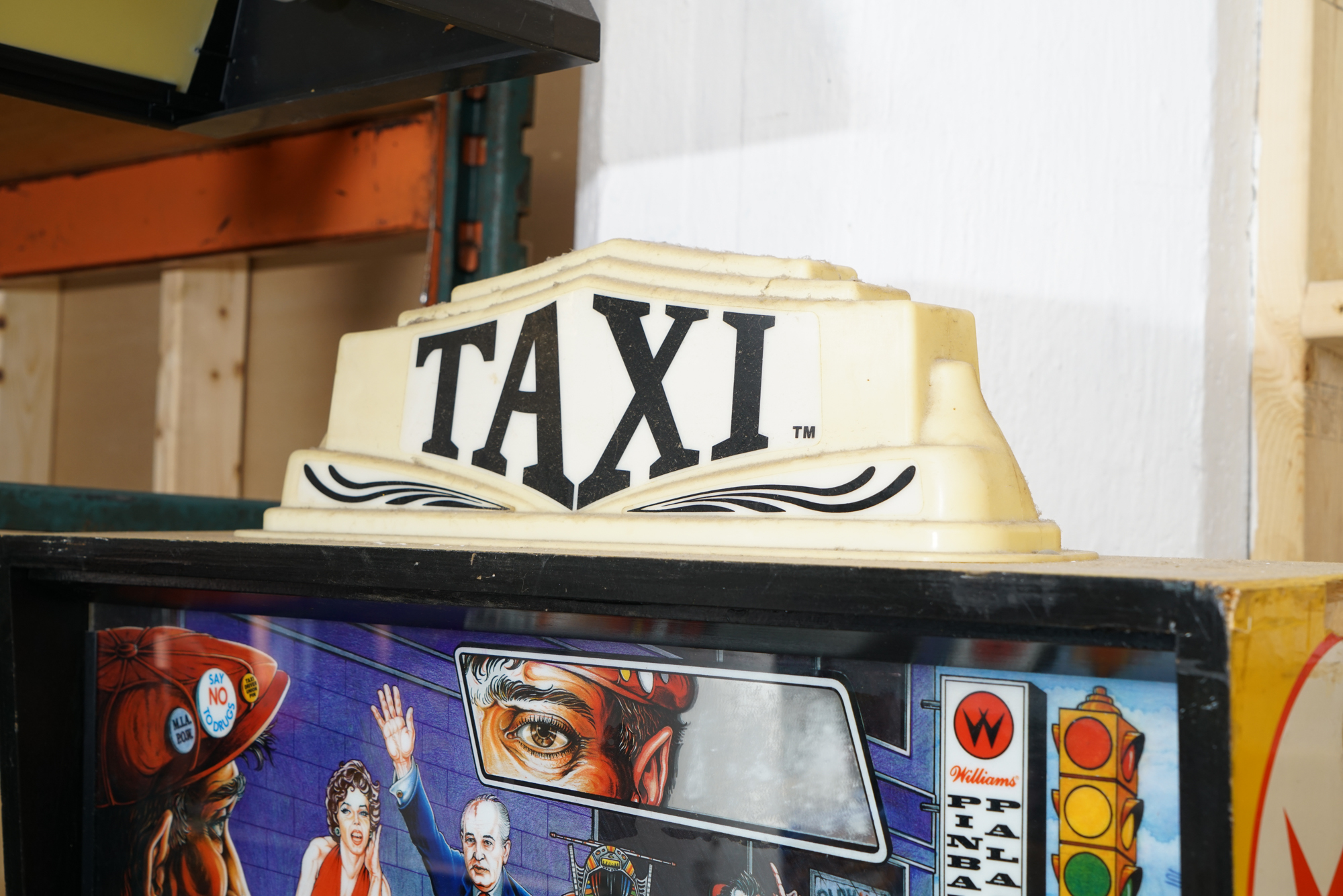 1988 Williams "Taxi" Pinball Machine