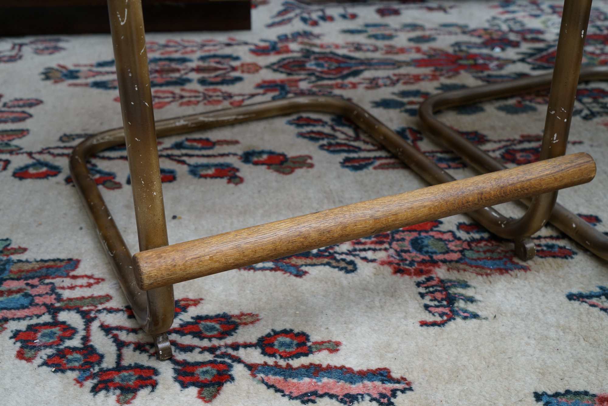 Upholstered Cantilever Counter-Height Seats