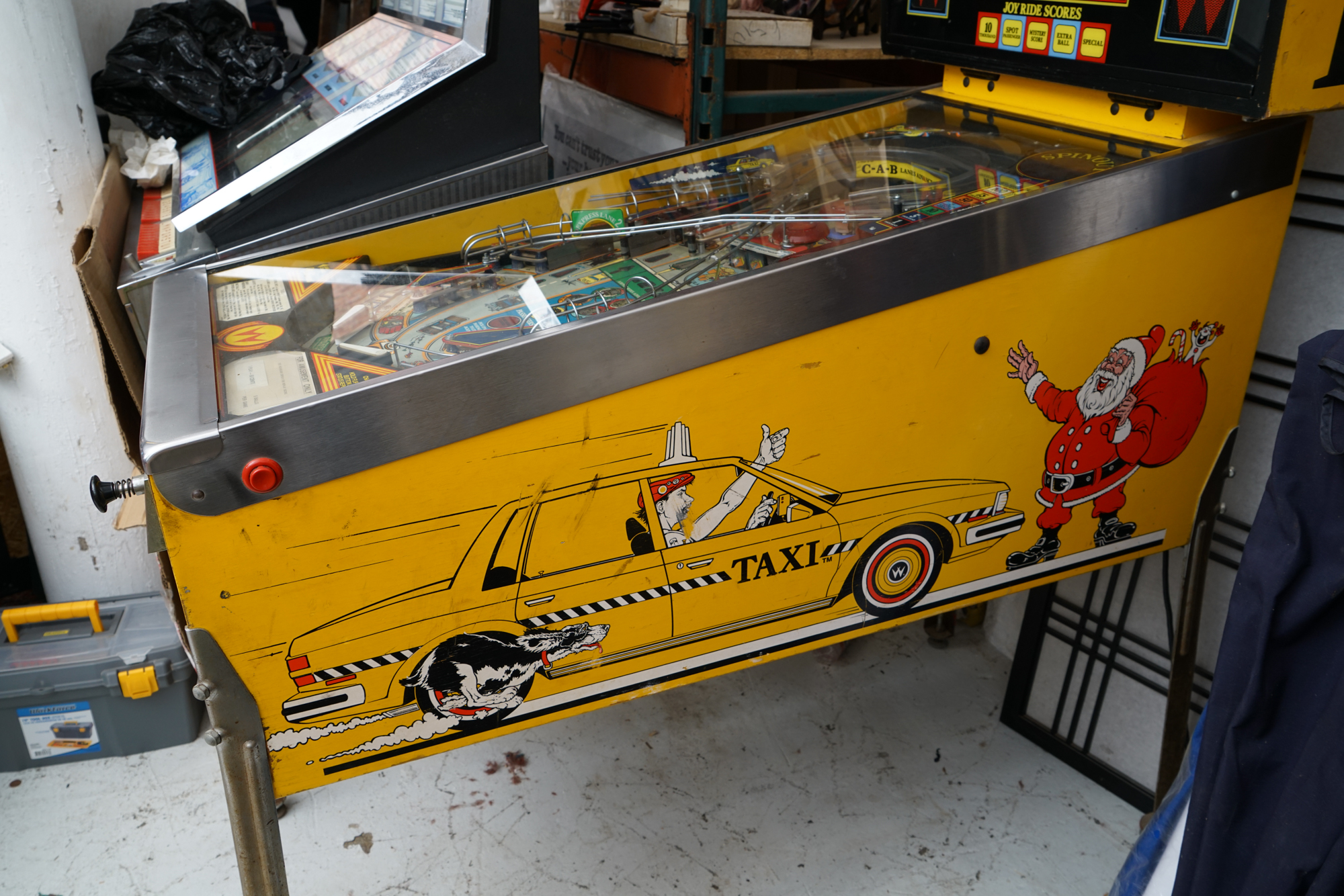 1988 Williams "Taxi" Pinball Machine