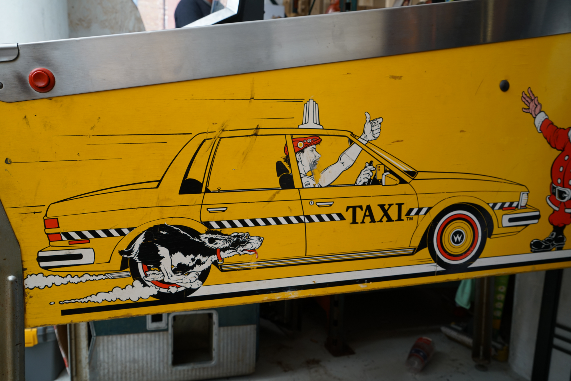1988 Williams "Taxi" Pinball Machine
