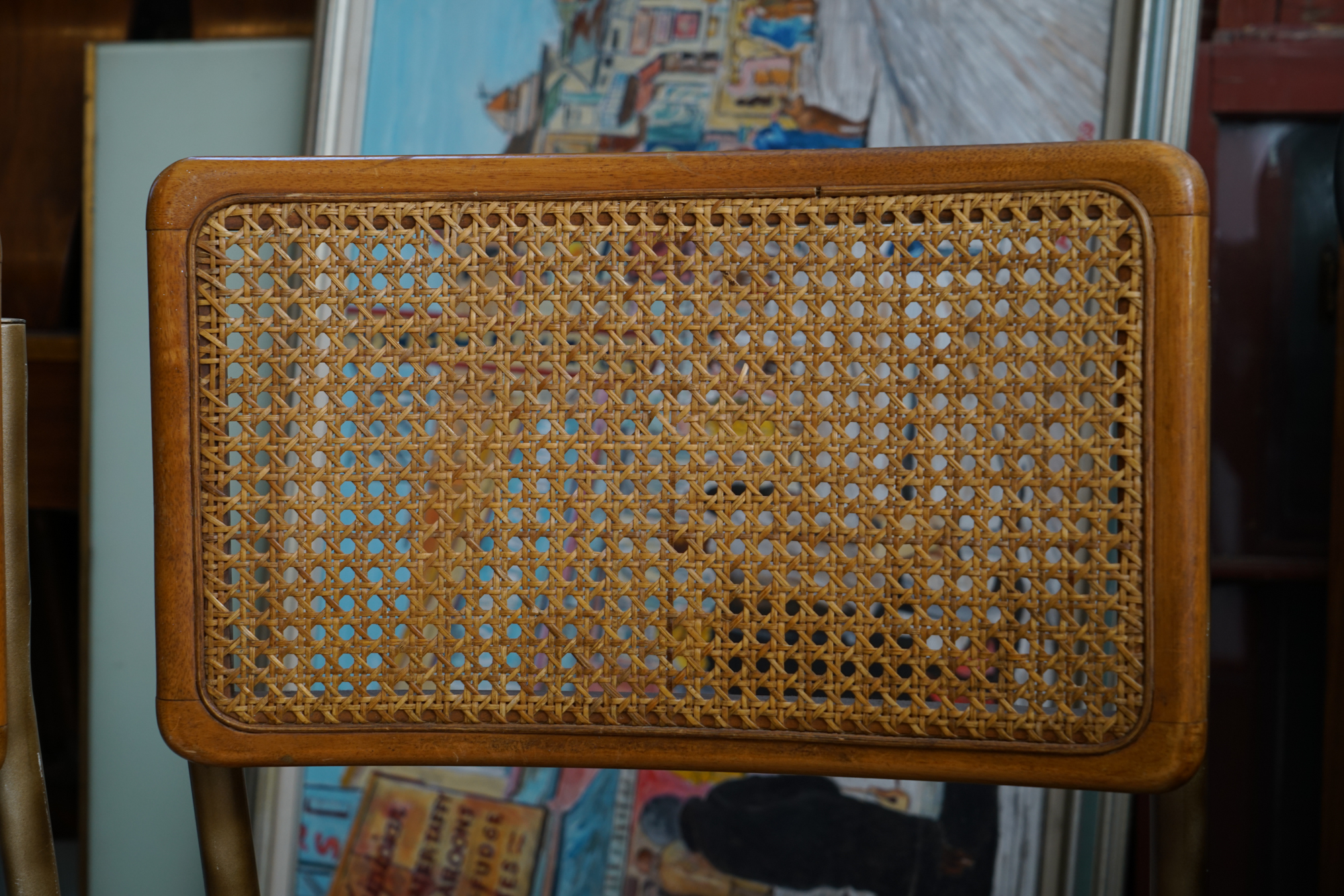 Upholstered Cantilever Counter-Height Seats