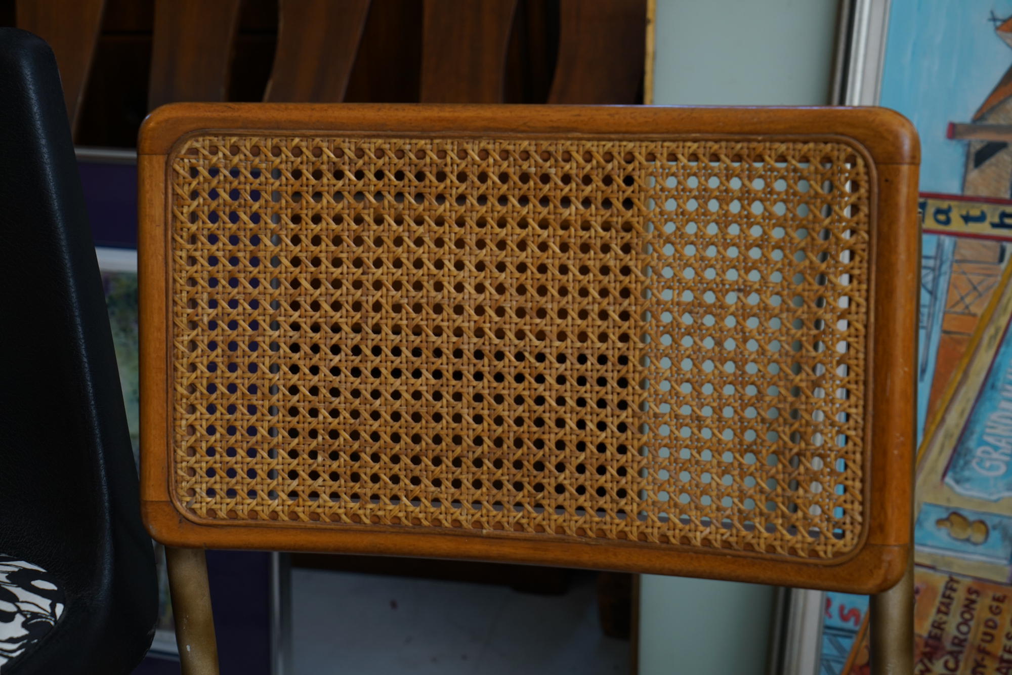 Upholstered Cantilever Counter-Height Seats