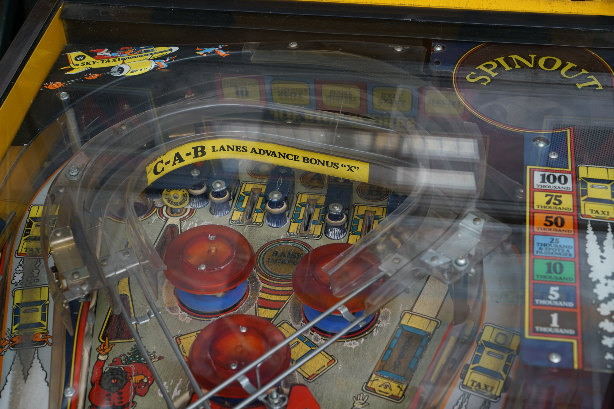 1988 Williams "Taxi" Pinball Machine