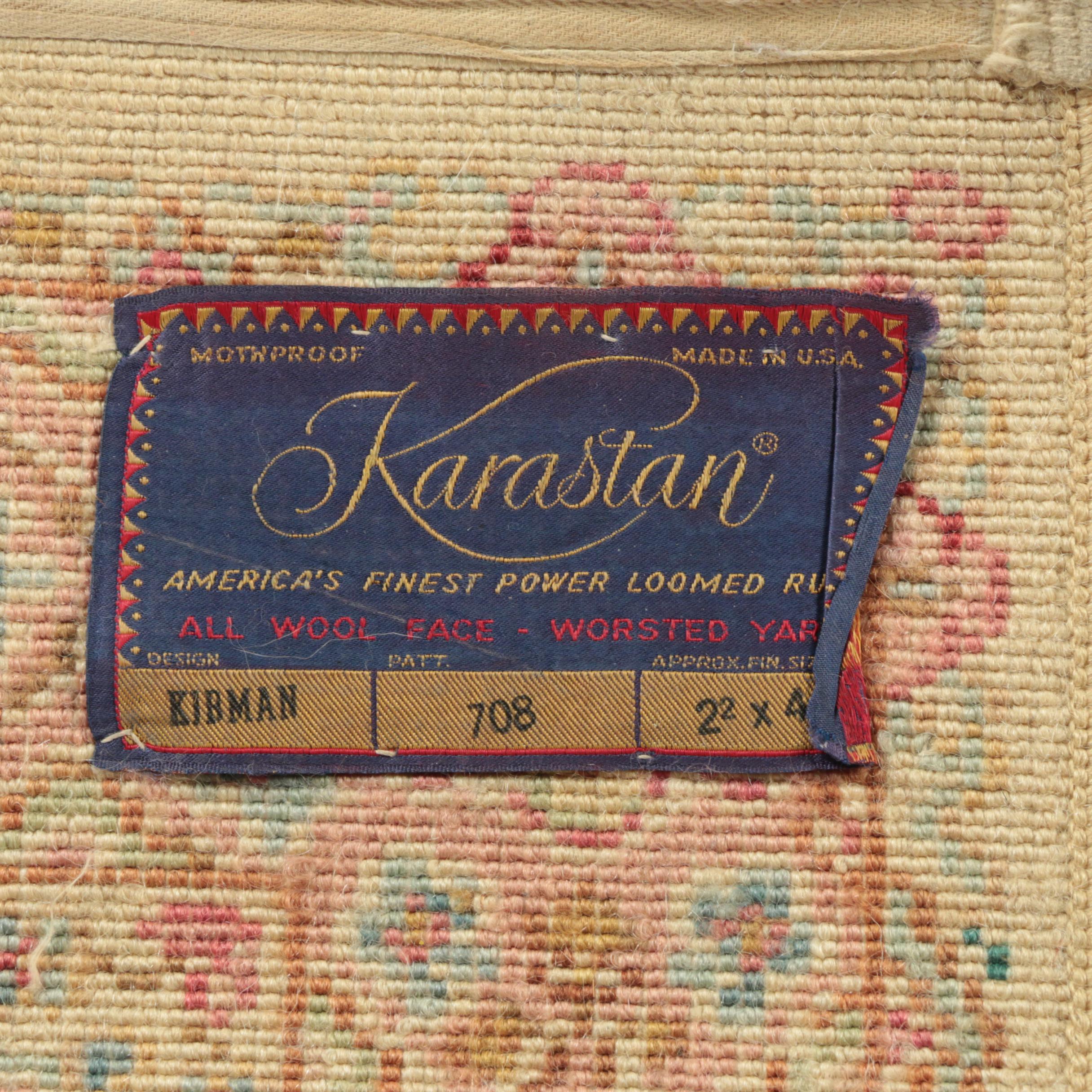 Karastan "Kirman" Accent Rug