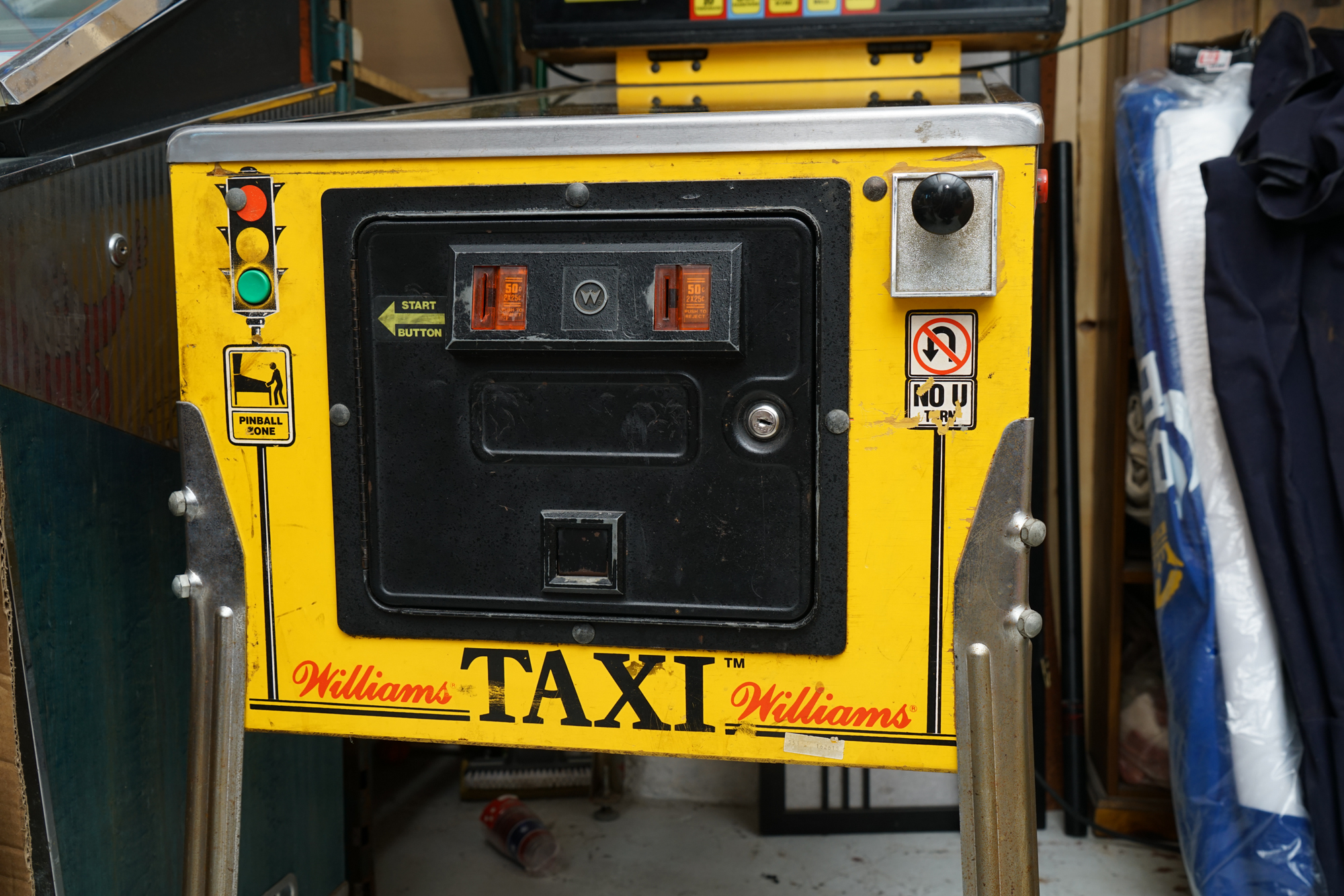 1988 Williams "Taxi" Pinball Machine