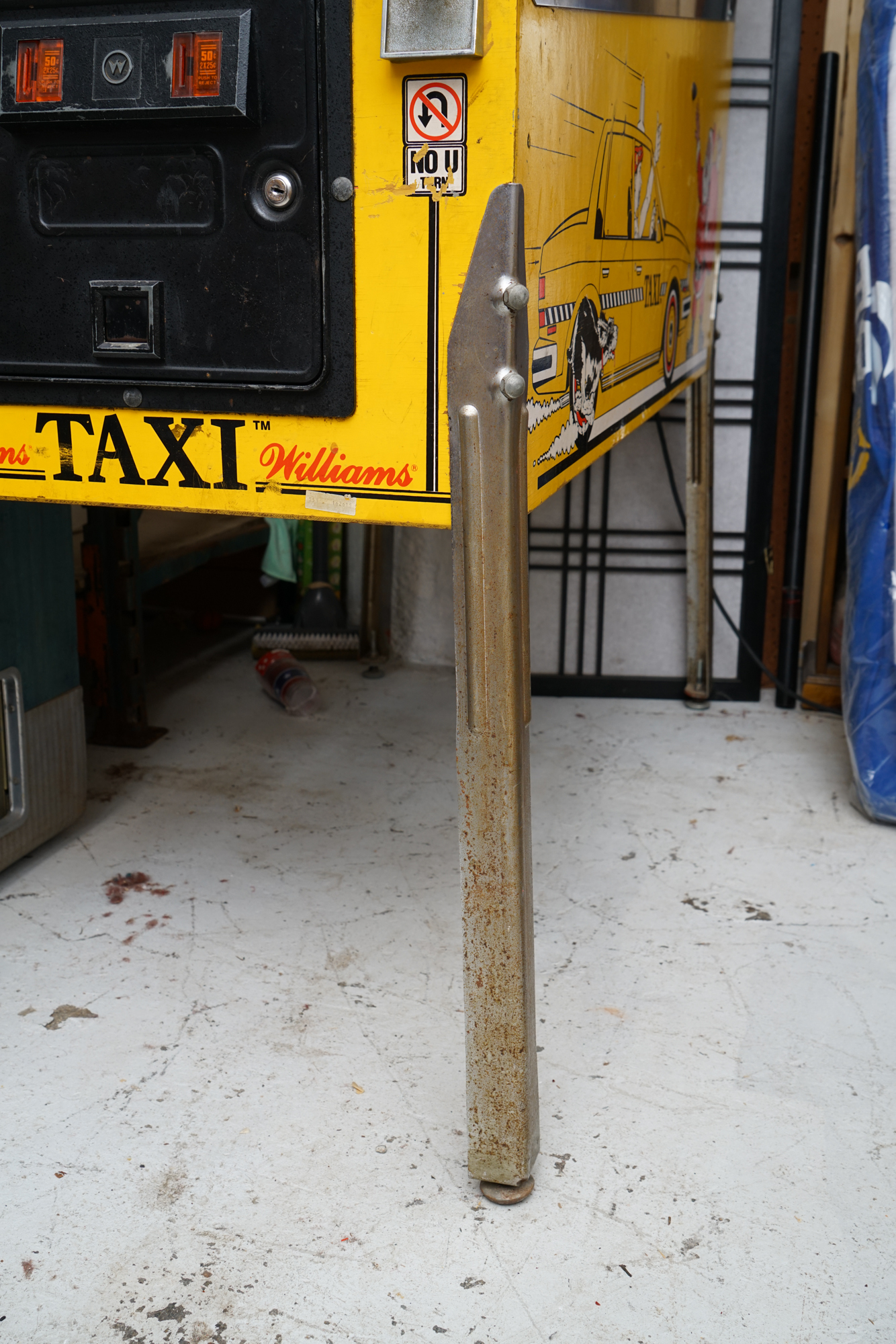 1988 Williams "Taxi" Pinball Machine