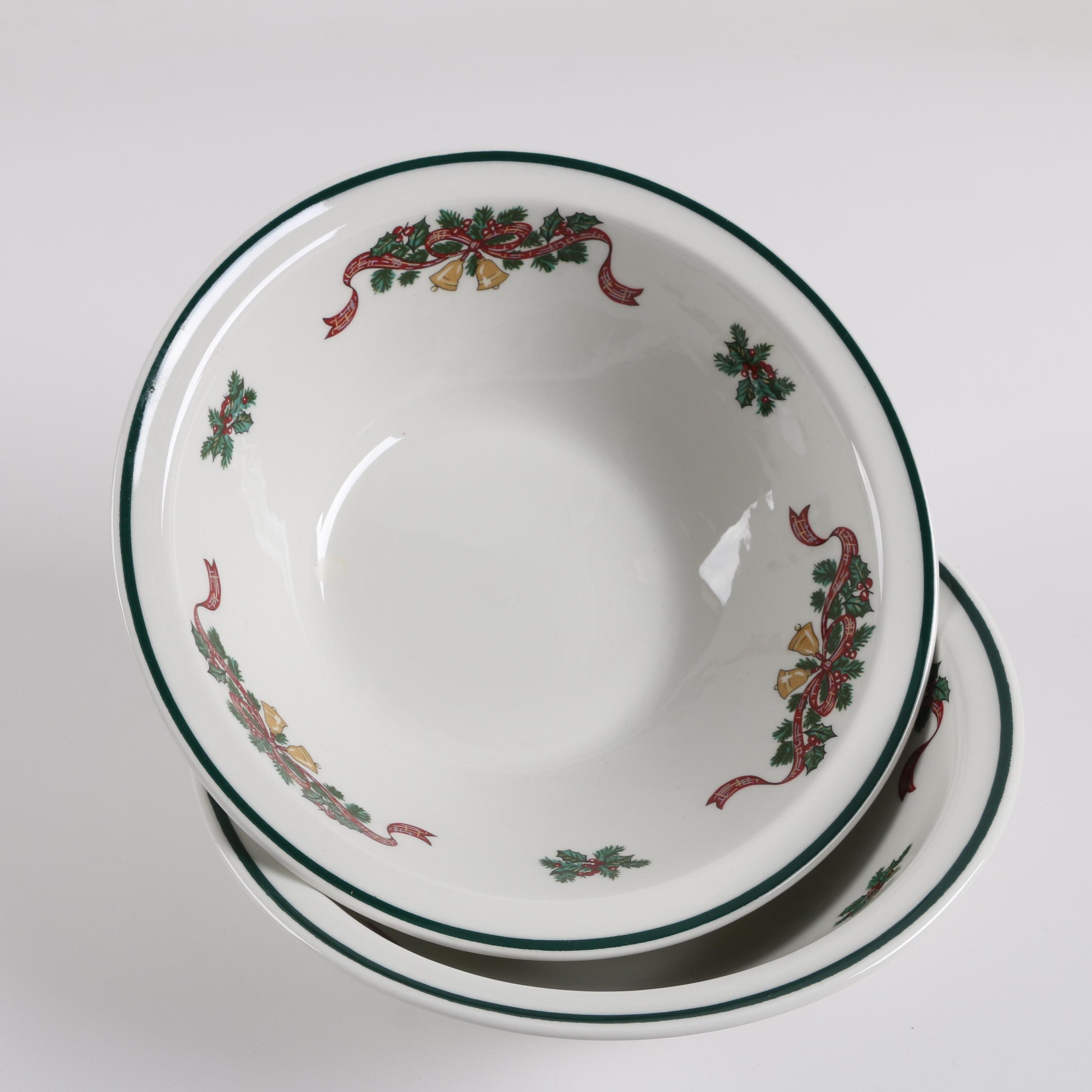 Johnson Brothers "Victorian Christmas" Ceramic Serveware