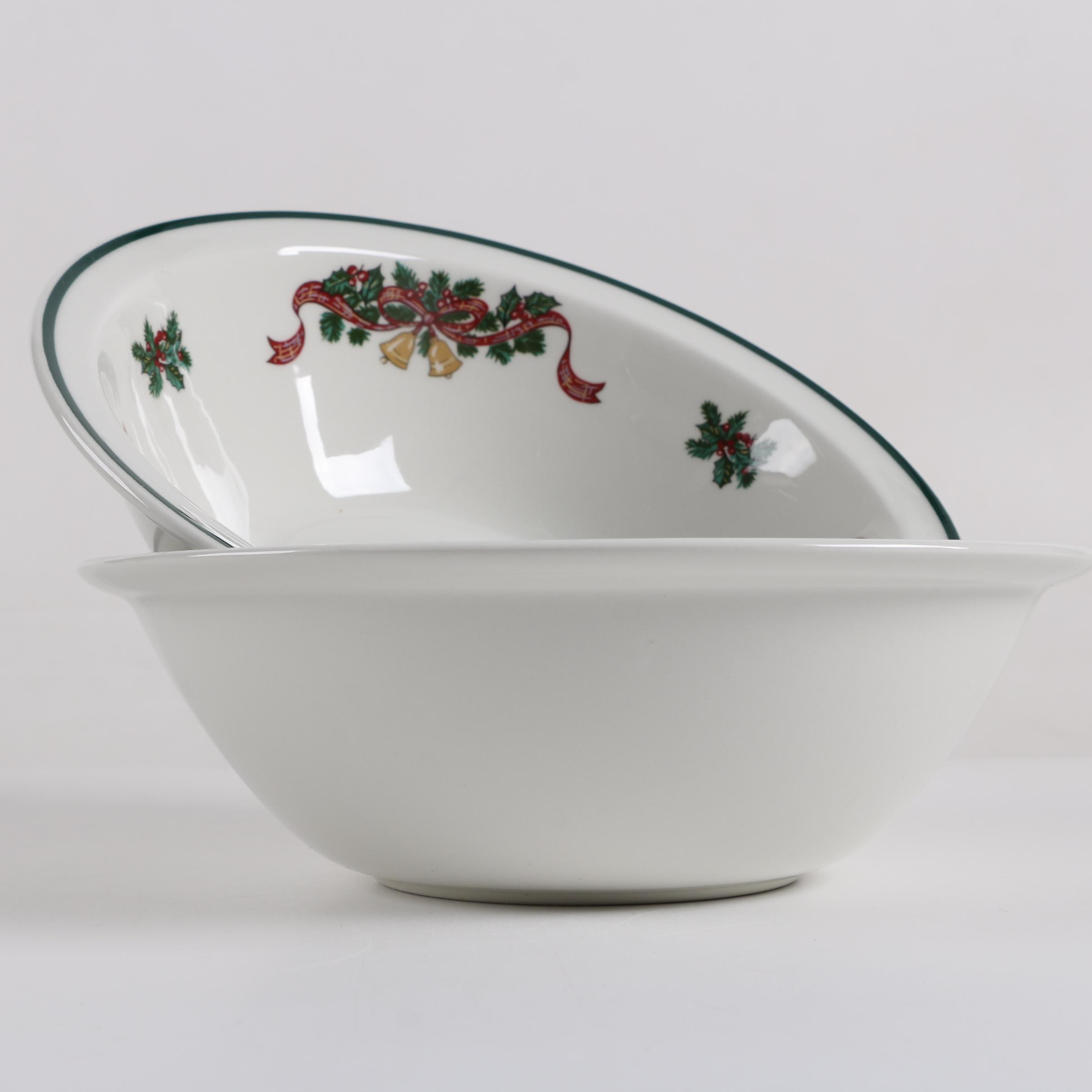 Johnson Brothers "Victorian Christmas" Ceramic Serveware