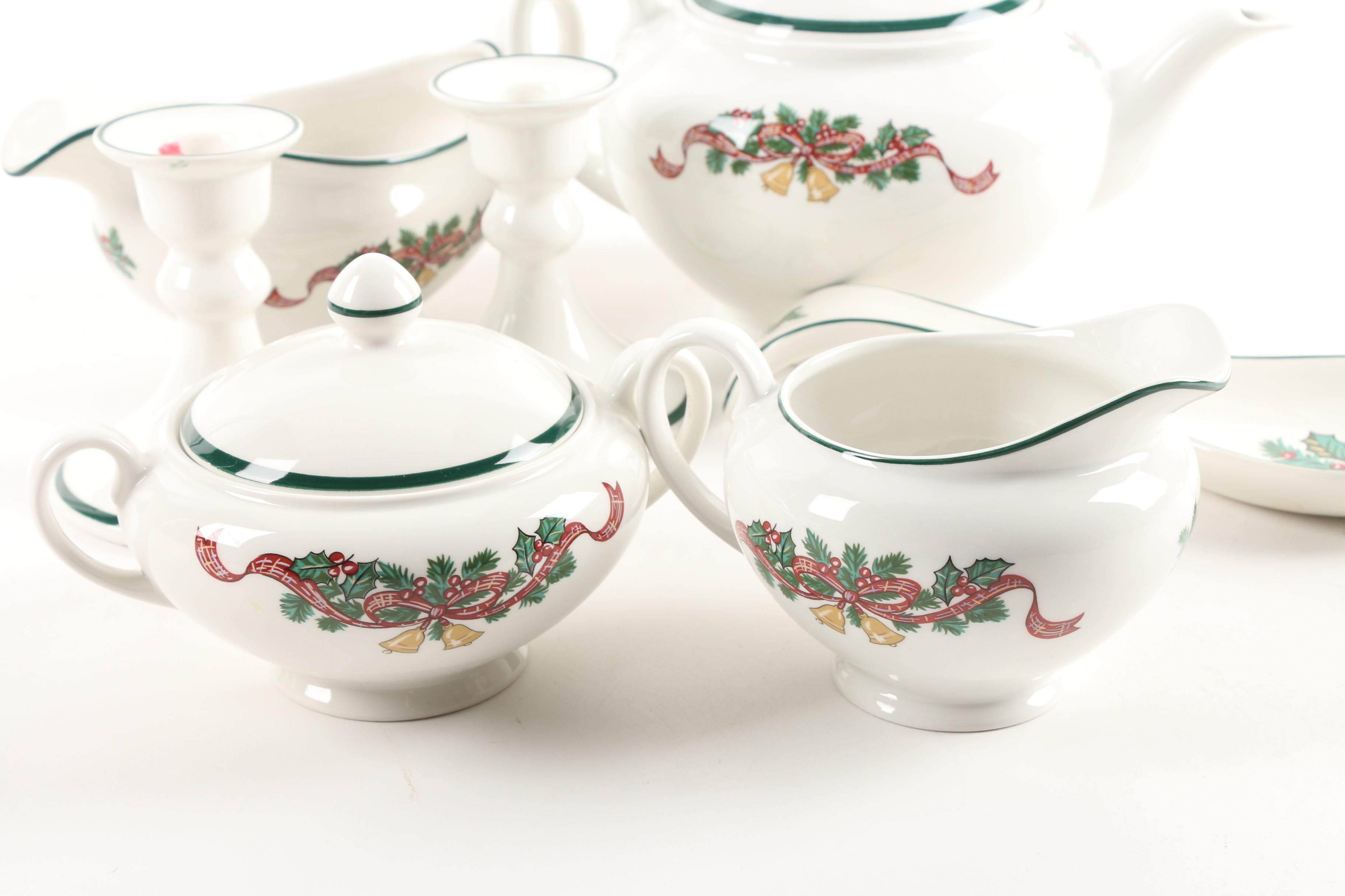 Johnson Brothers "Victorian Christmas" Serveware