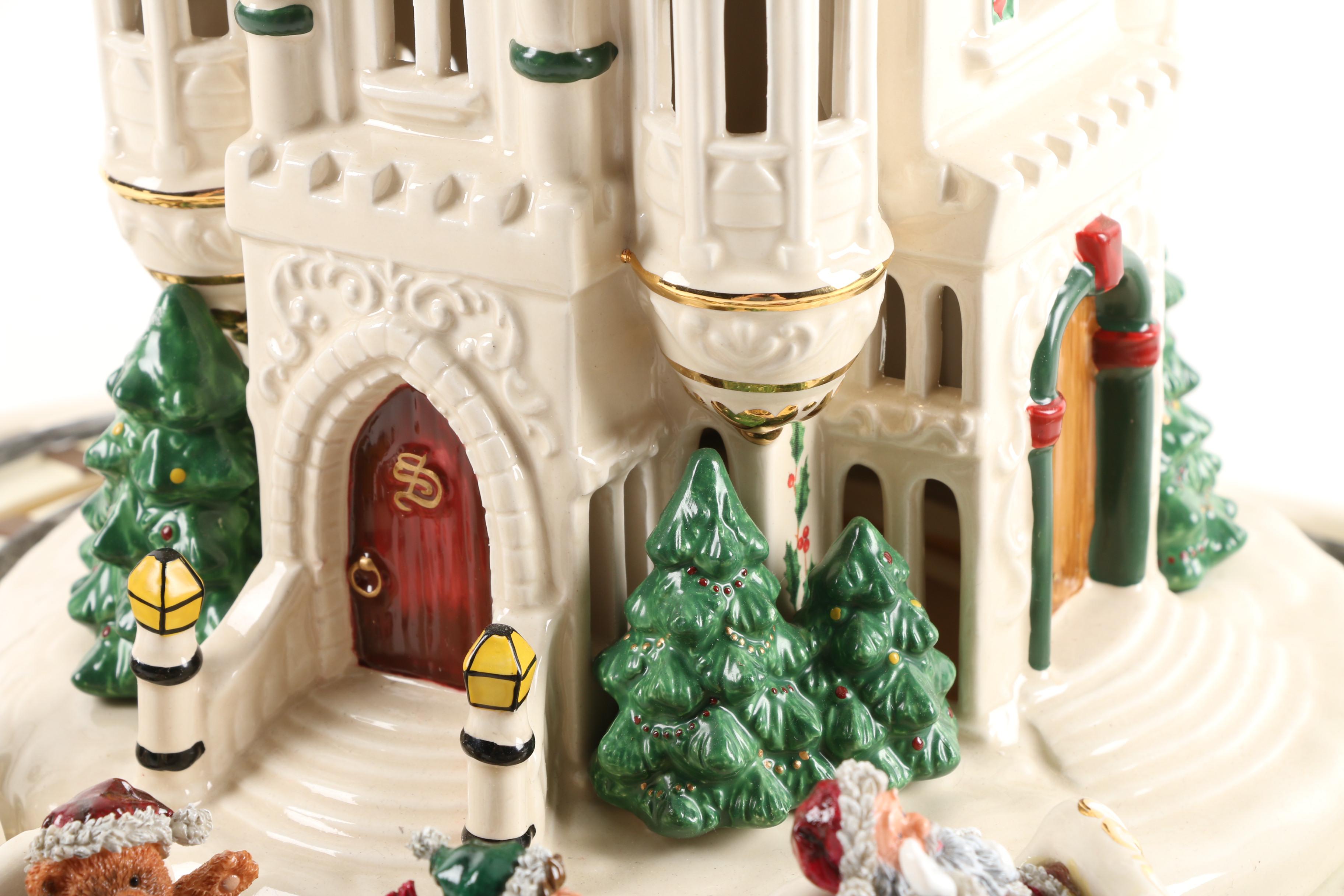 Lenox Porcelain "Holiday Musical Roller Coaster"