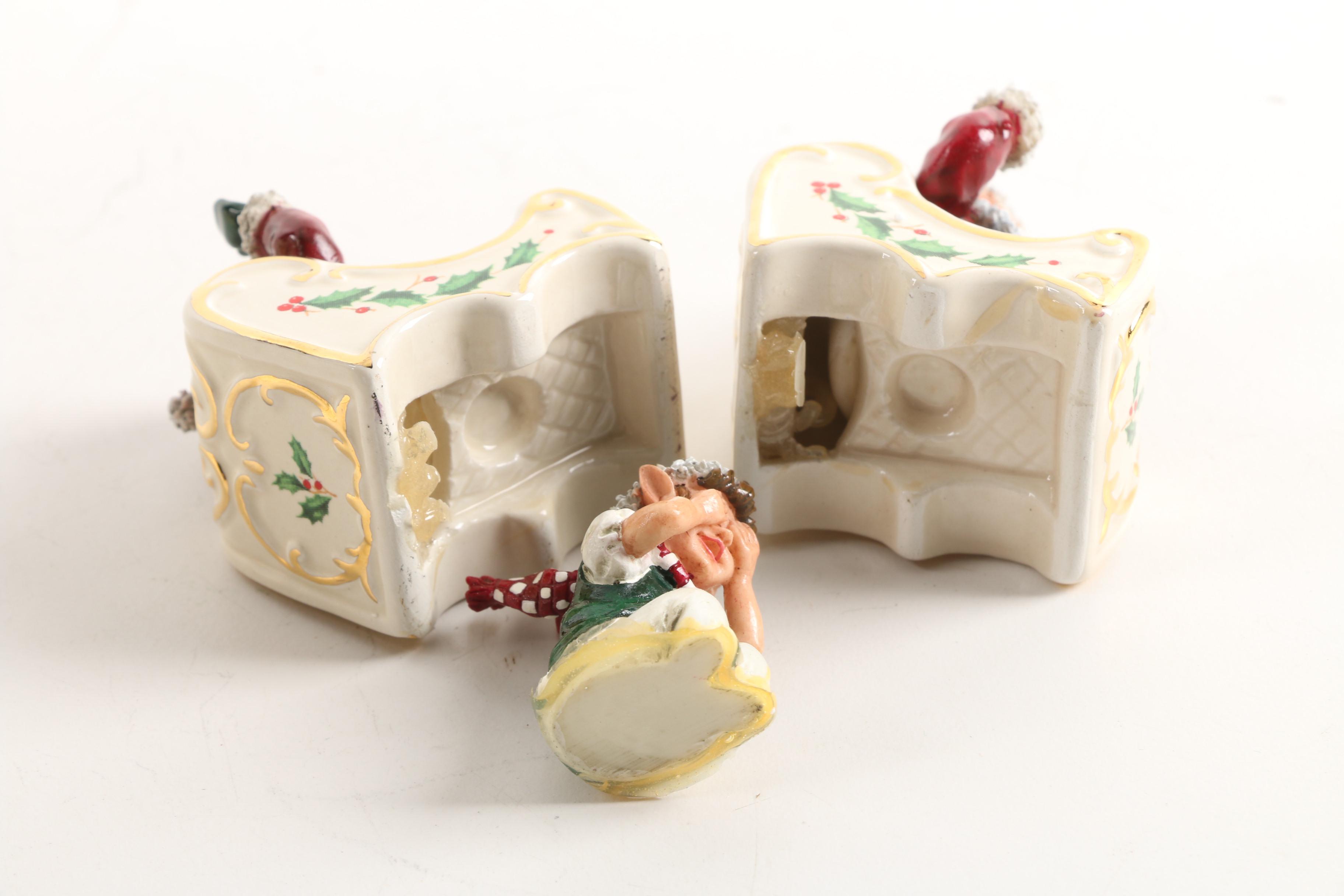 Lenox Porcelain "Holiday Musical Roller Coaster"