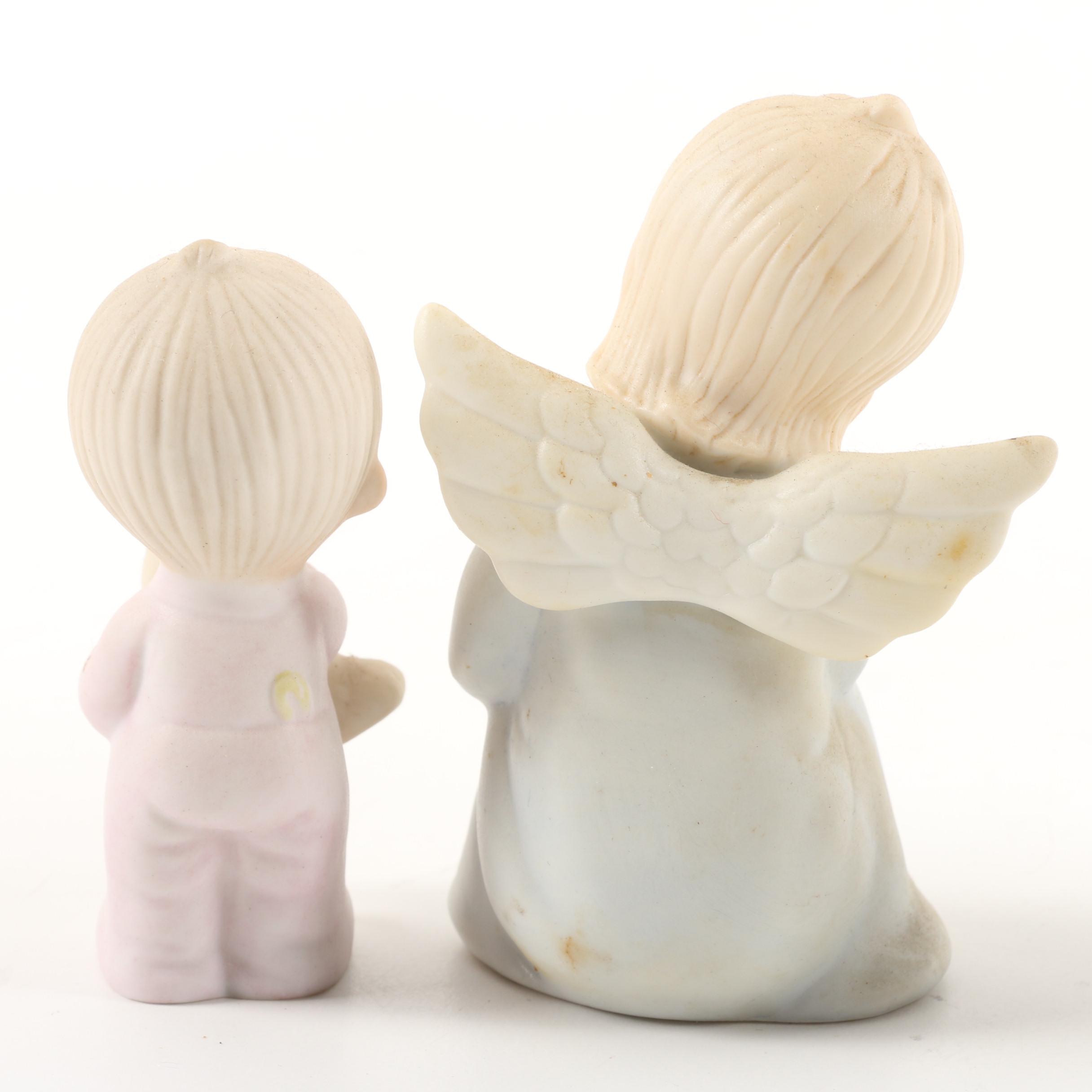 Lefton and Enesco Baby and "Christopher Collection"  Ceramic Figurines