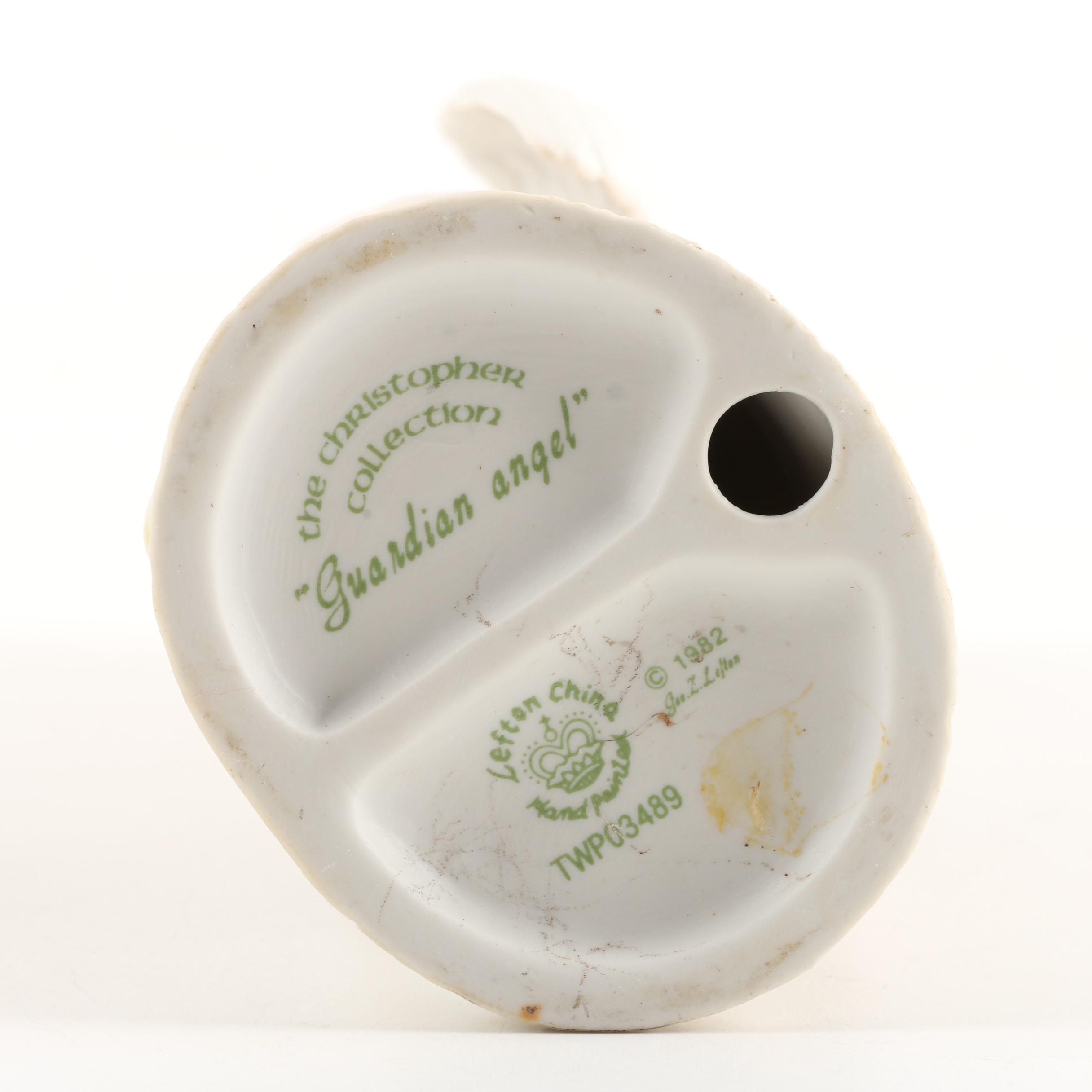 Lefton and Enesco Baby and "Christopher Collection"  Ceramic Figurines