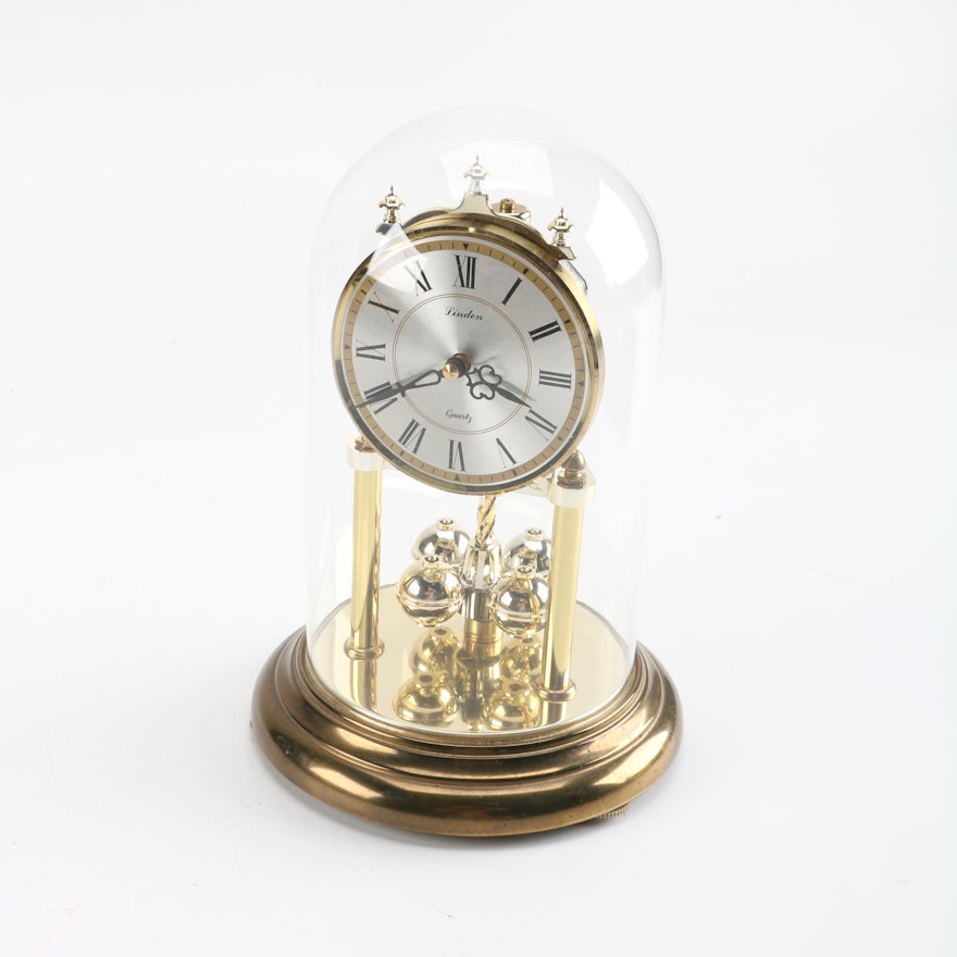 Linden Domed Quartz Anniversary Clock