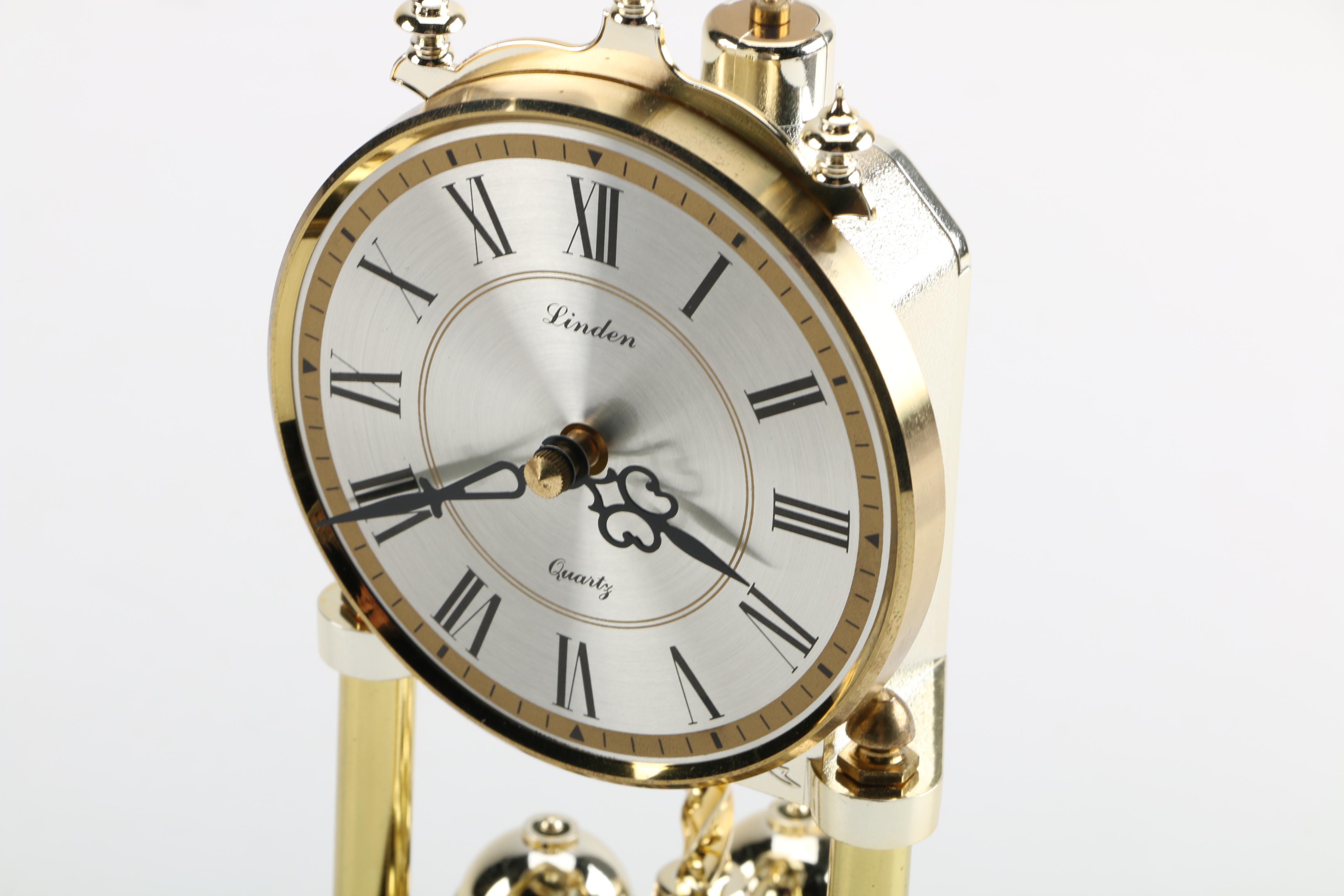 Linden Domed Quartz Anniversary Clock