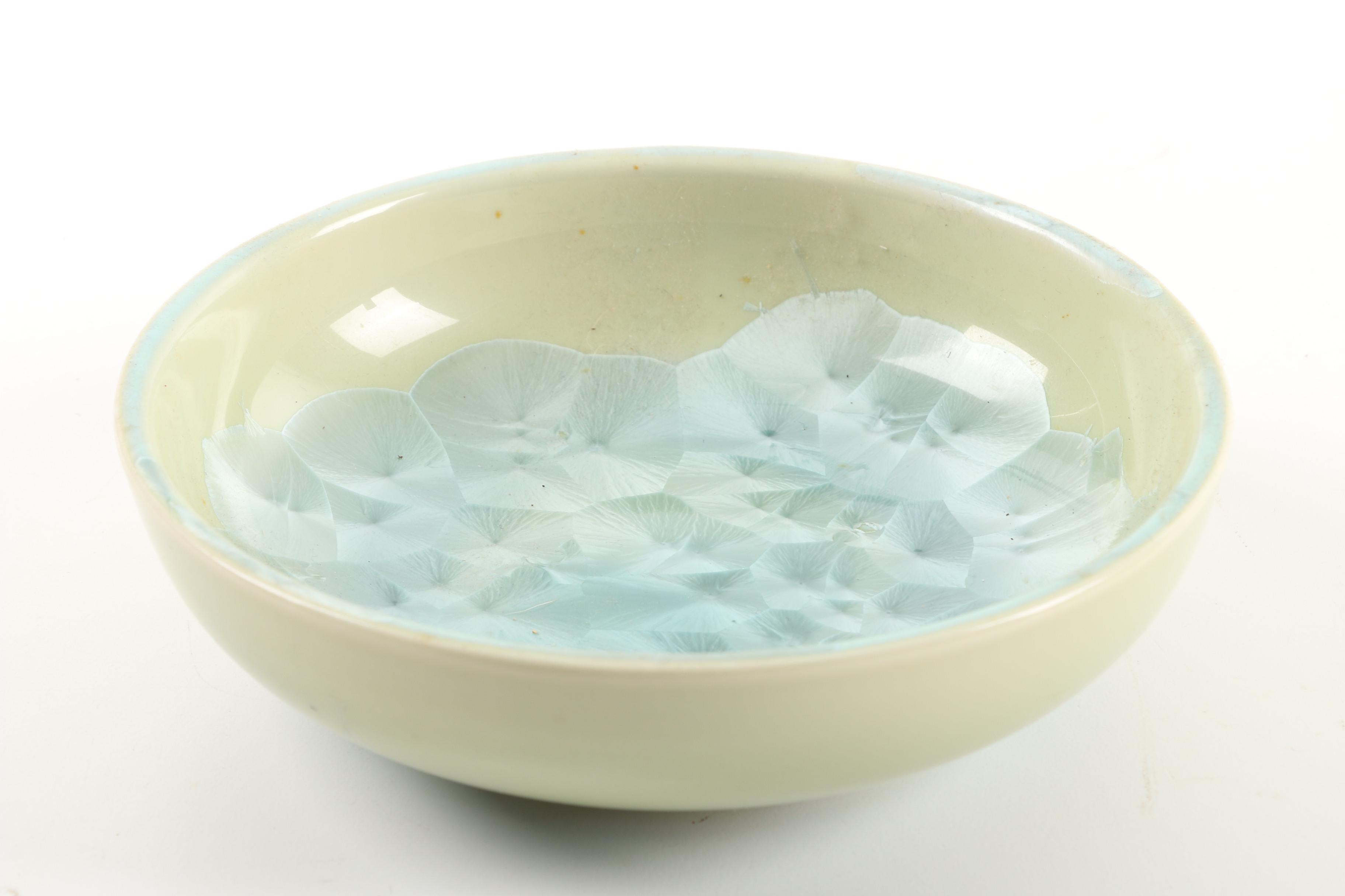 Crystalline Glazed Porcelain Tableware After Frank Neef