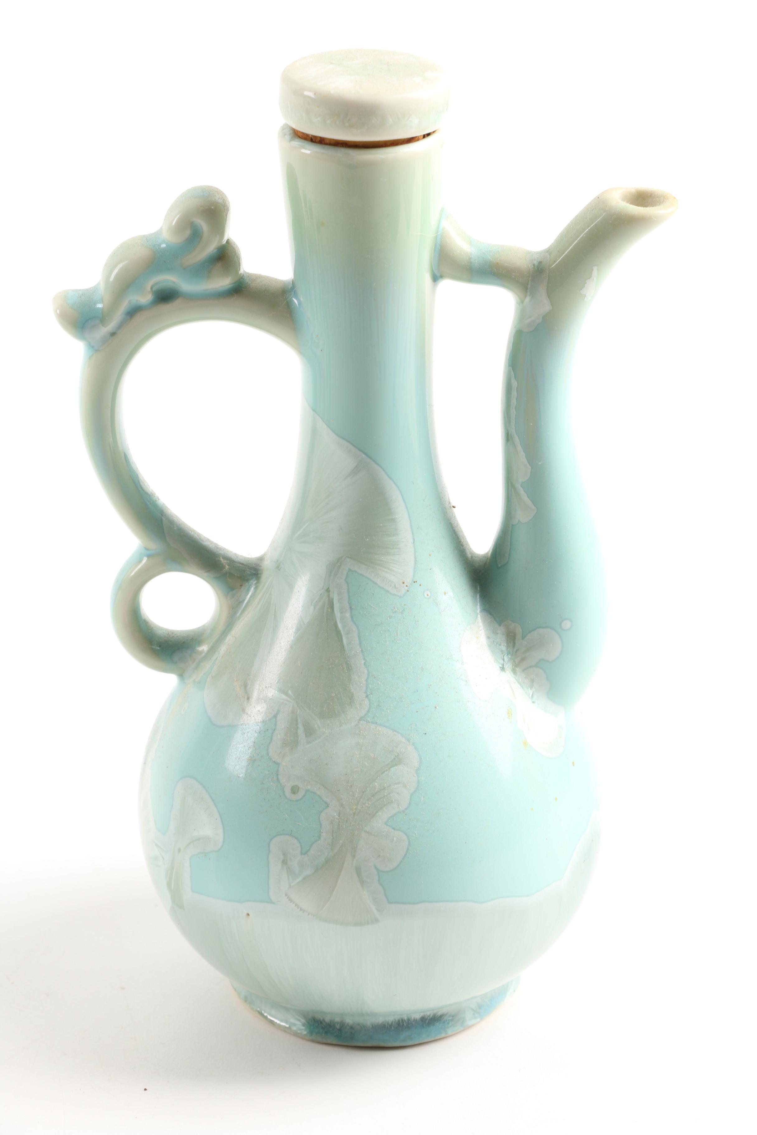 Crystalline Glazed Porcelain Tableware After Frank Neef