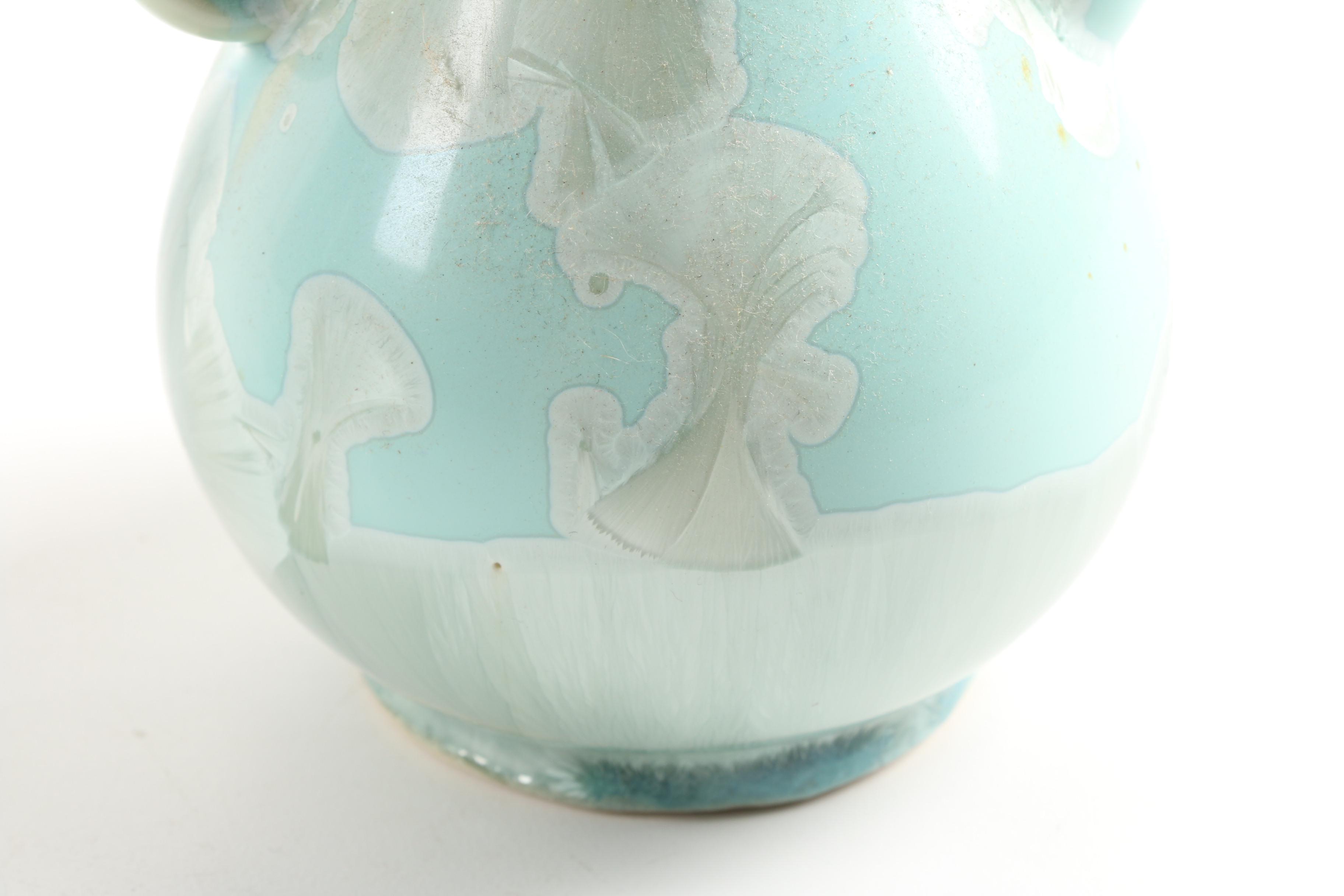 Crystalline Glazed Porcelain Tableware After Frank Neef