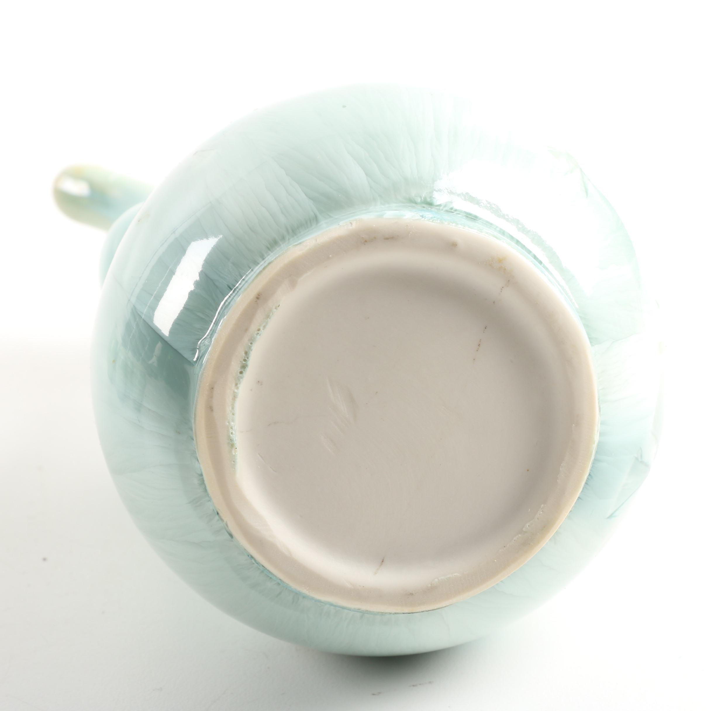 Crystalline Glazed Porcelain Tableware After Frank Neef