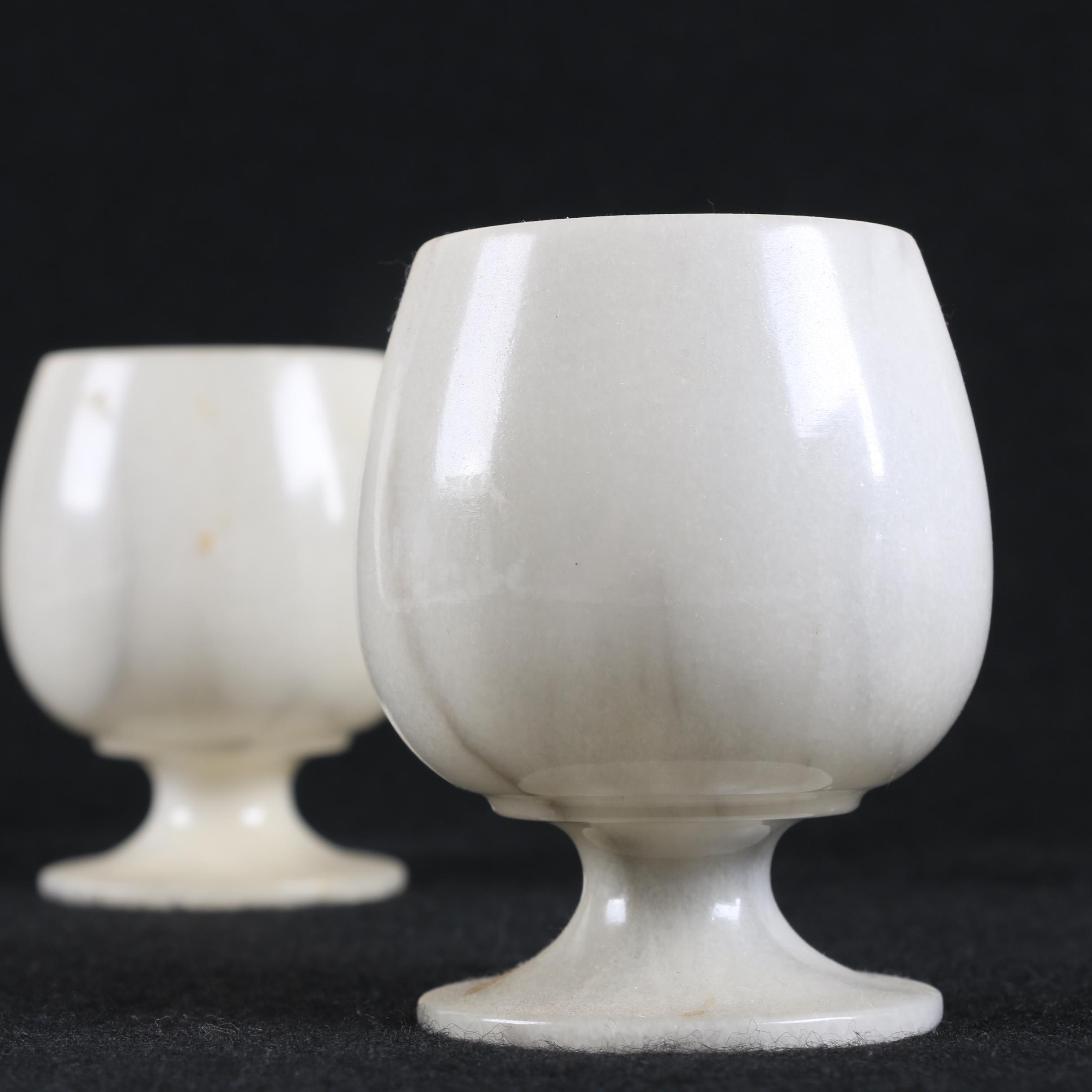 Marble Liqueur Glasses