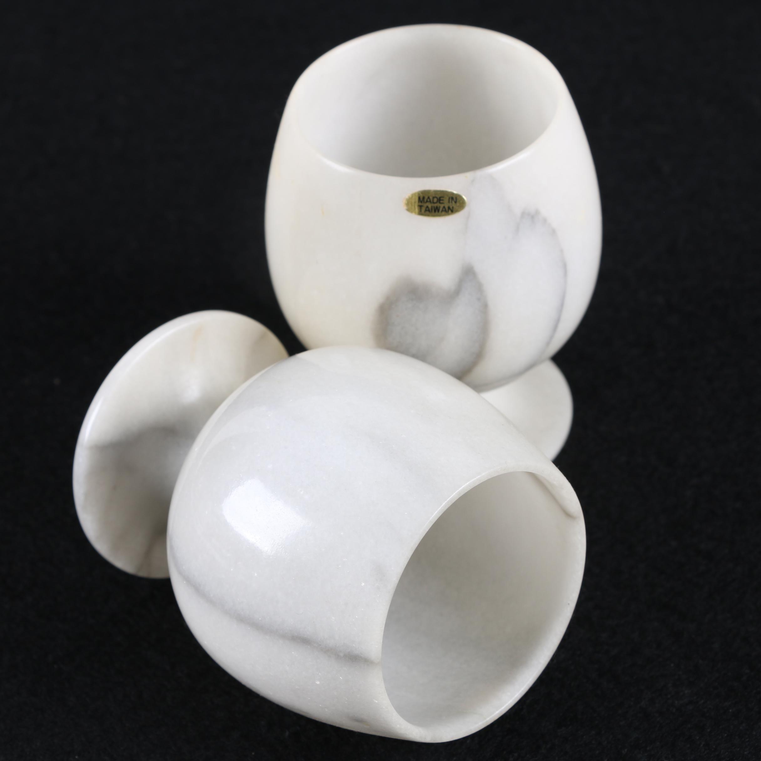 Marble Liqueur Glasses