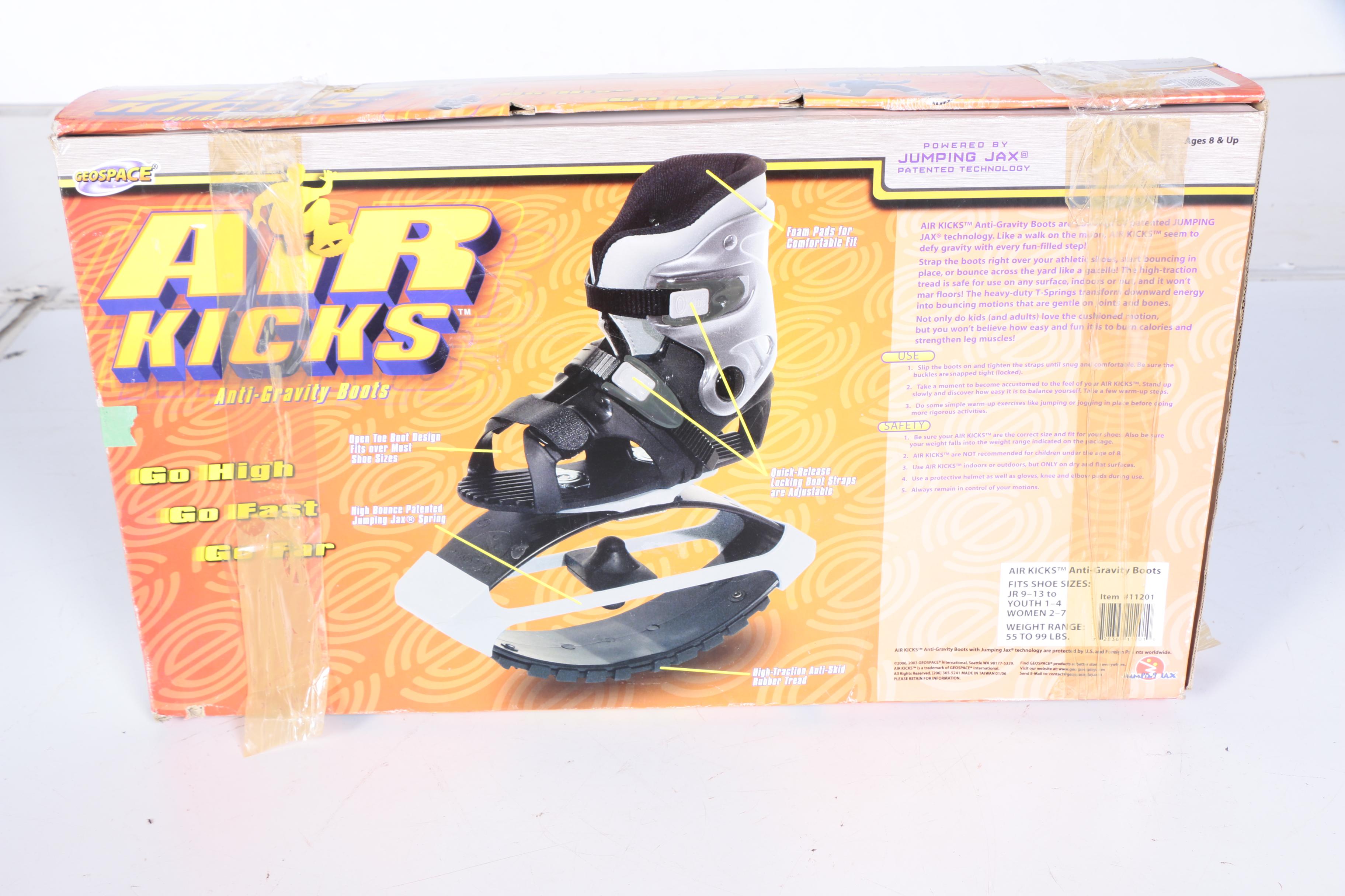 Geospace "Air Kicks" Anti-Gravity Boots