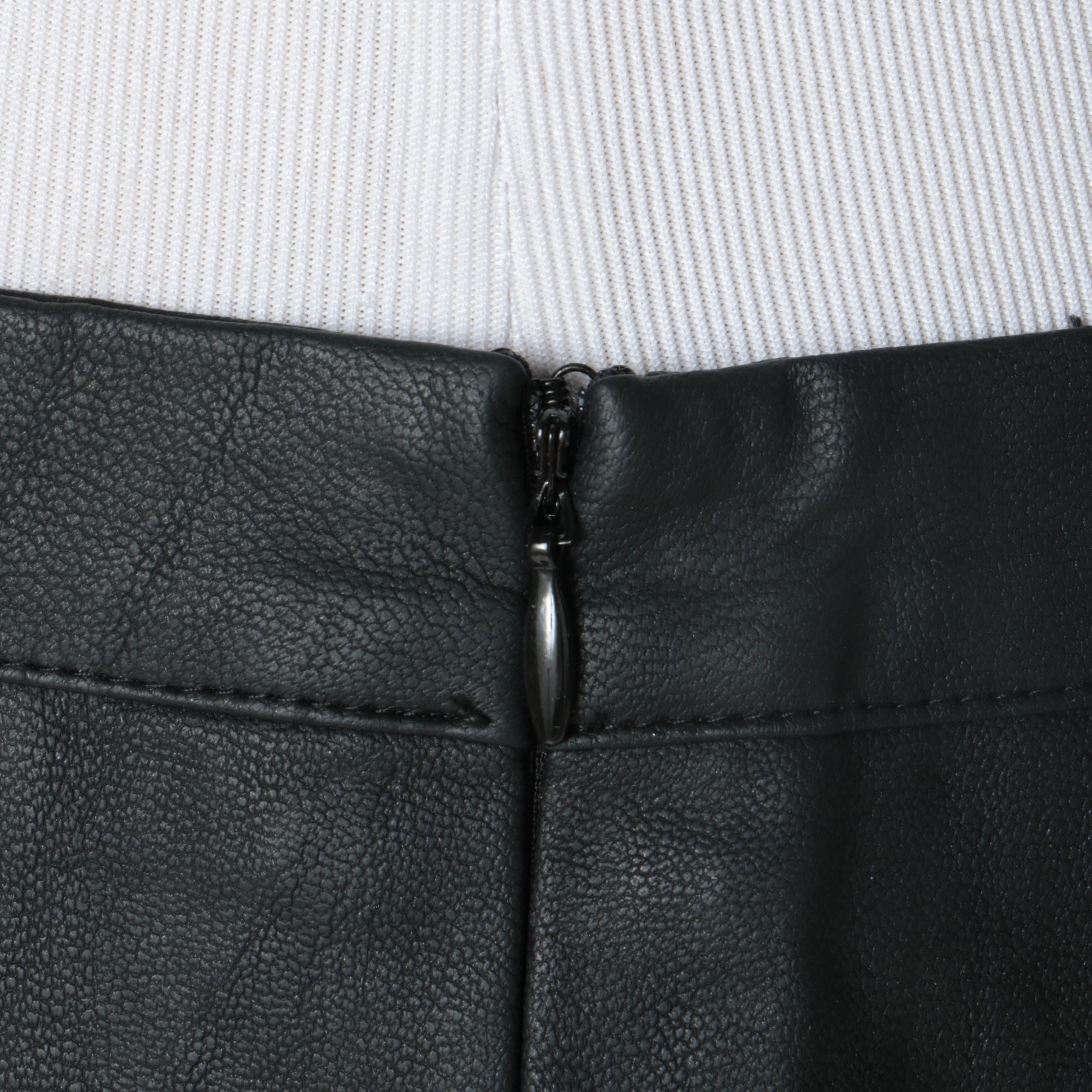 Women's Leather and Faux Leather Skirts Including Boston Proper and Lush