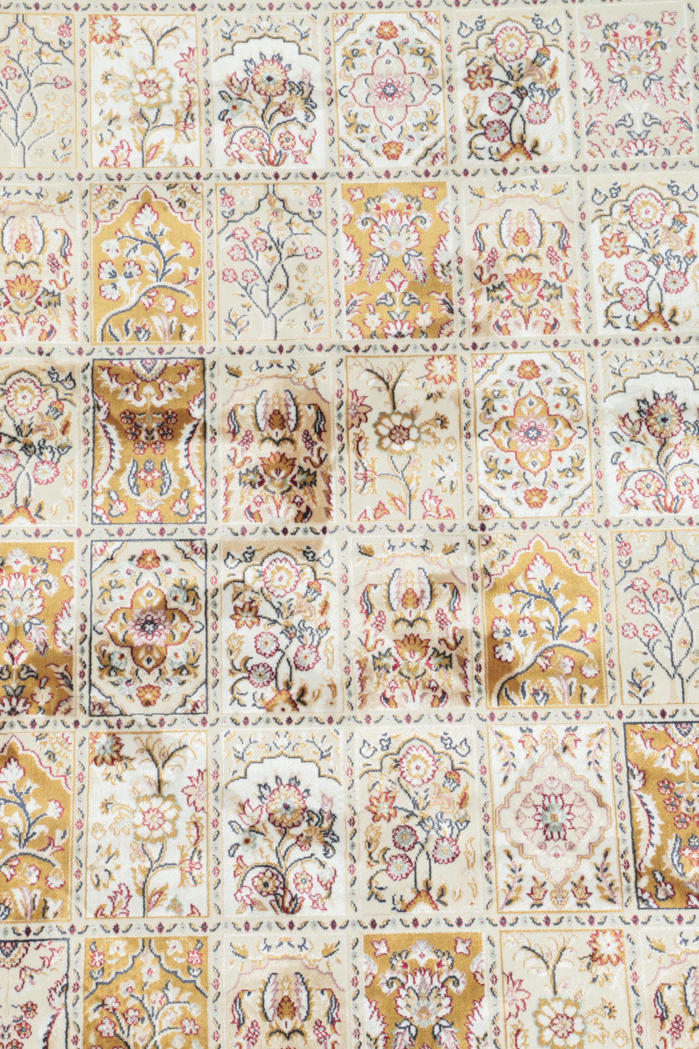 Power-Loomed Turkish "Ardahal Garden" Area Rug by Rugs America