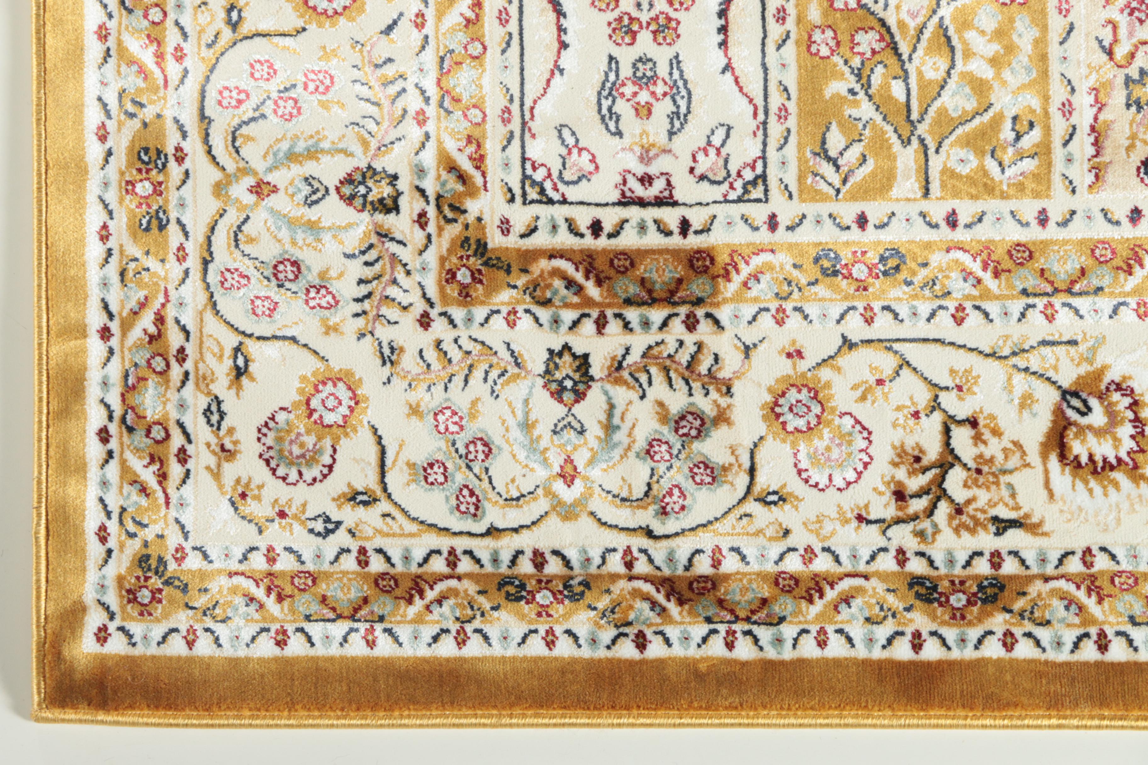Power-Loomed Turkish "Ardahal Garden" Area Rug by Rugs America