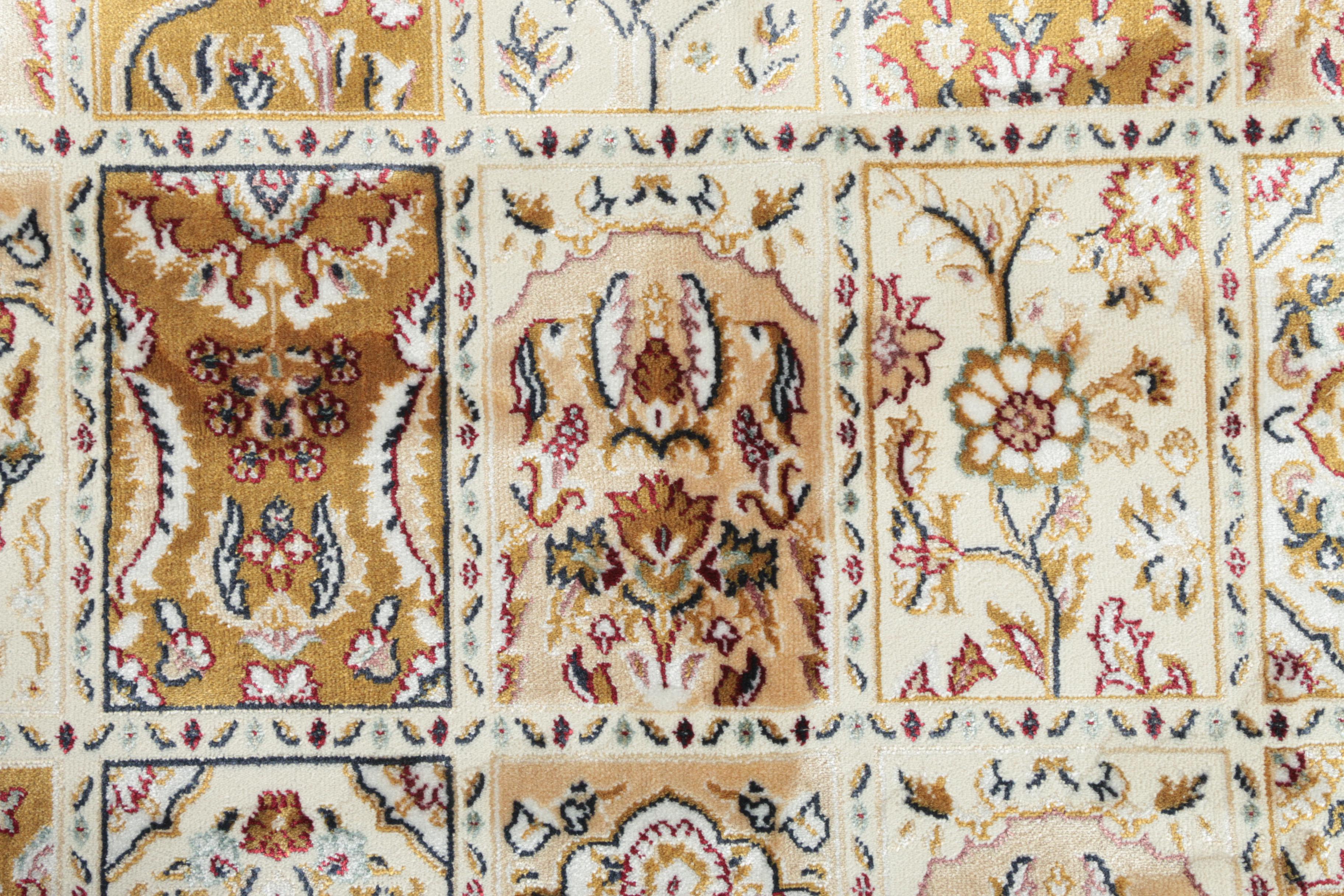 Power-Loomed Turkish "Ardahal Garden" Area Rug by Rugs America