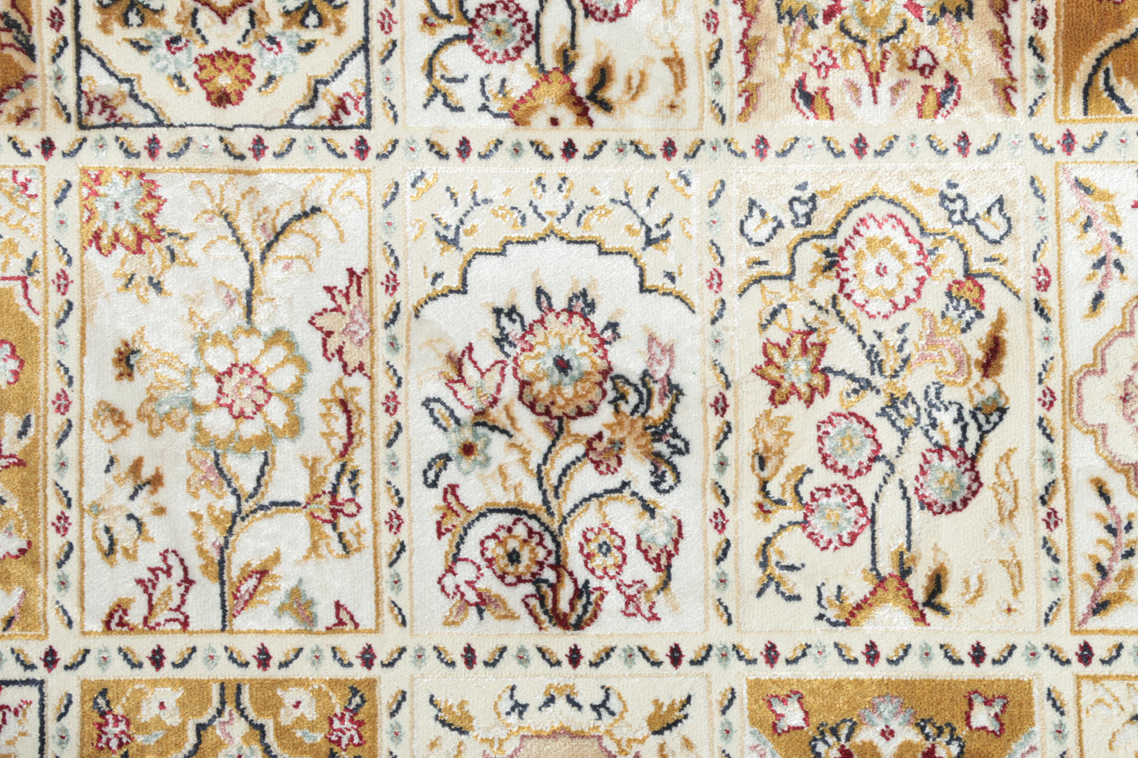 Power-Loomed Turkish "Ardahal Garden" Area Rug by Rugs America