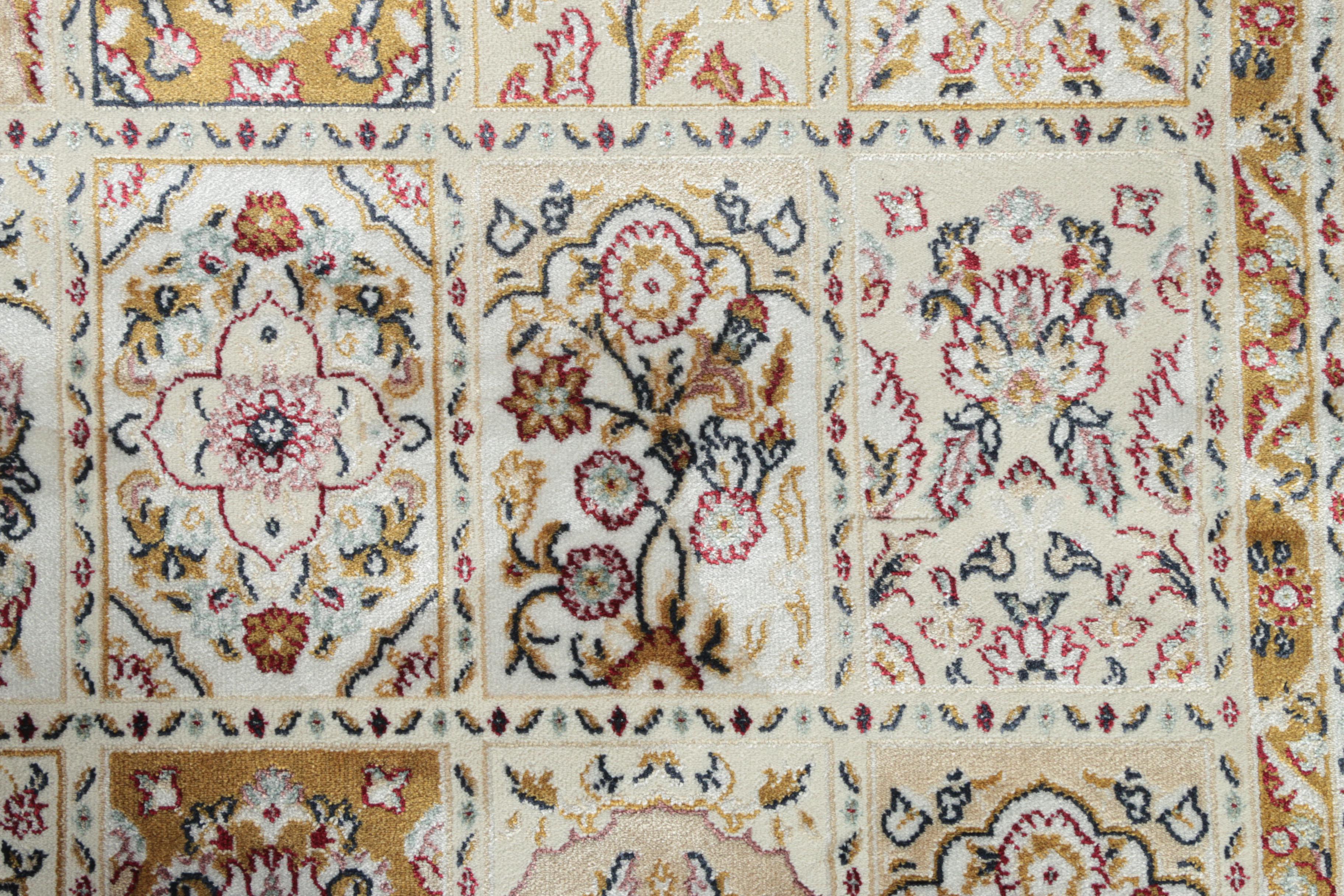 Power-Loomed Turkish "Ardahal Garden" Area Rug by Rugs America