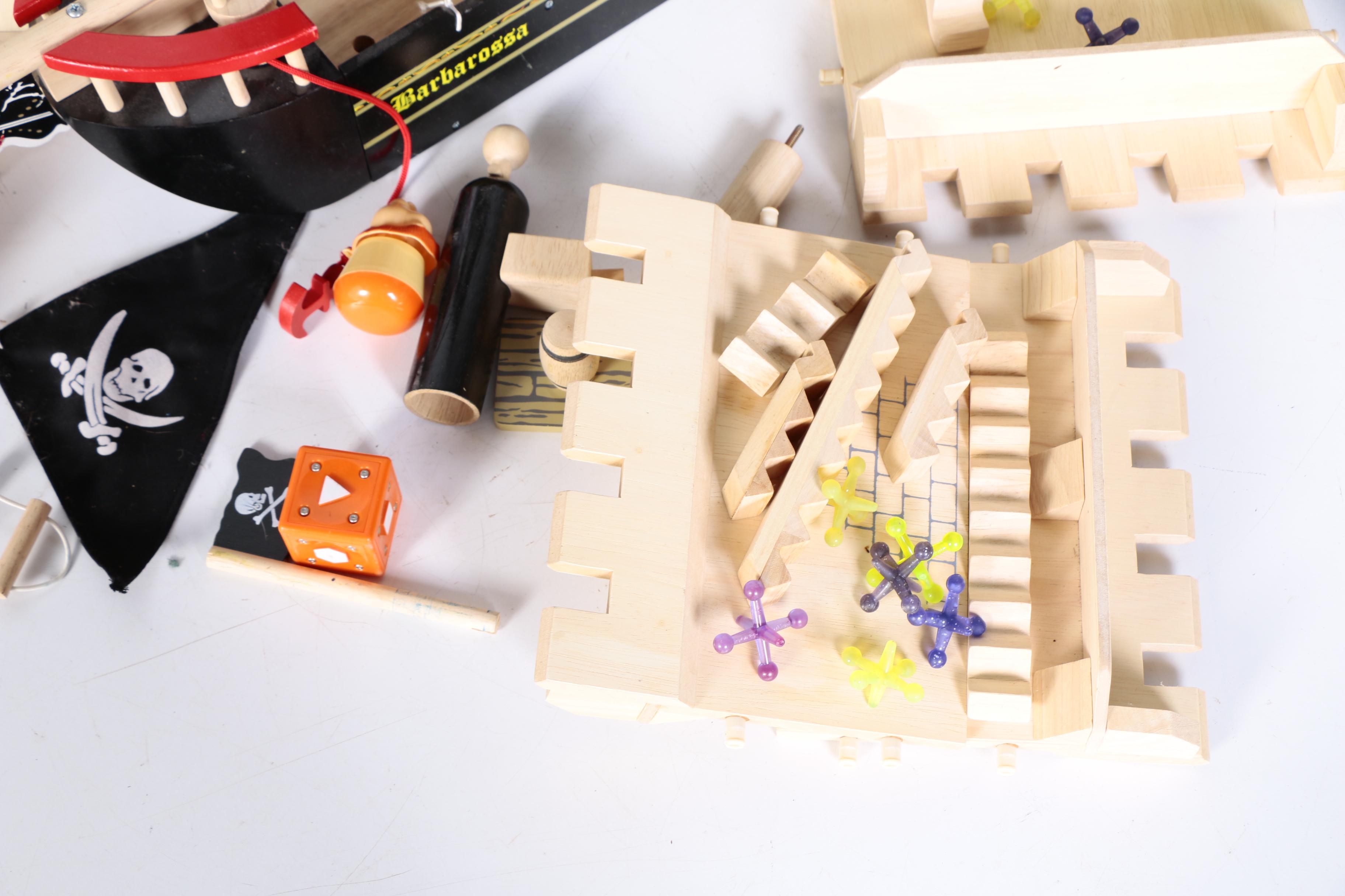 Wooden Building Sets and Other Toys