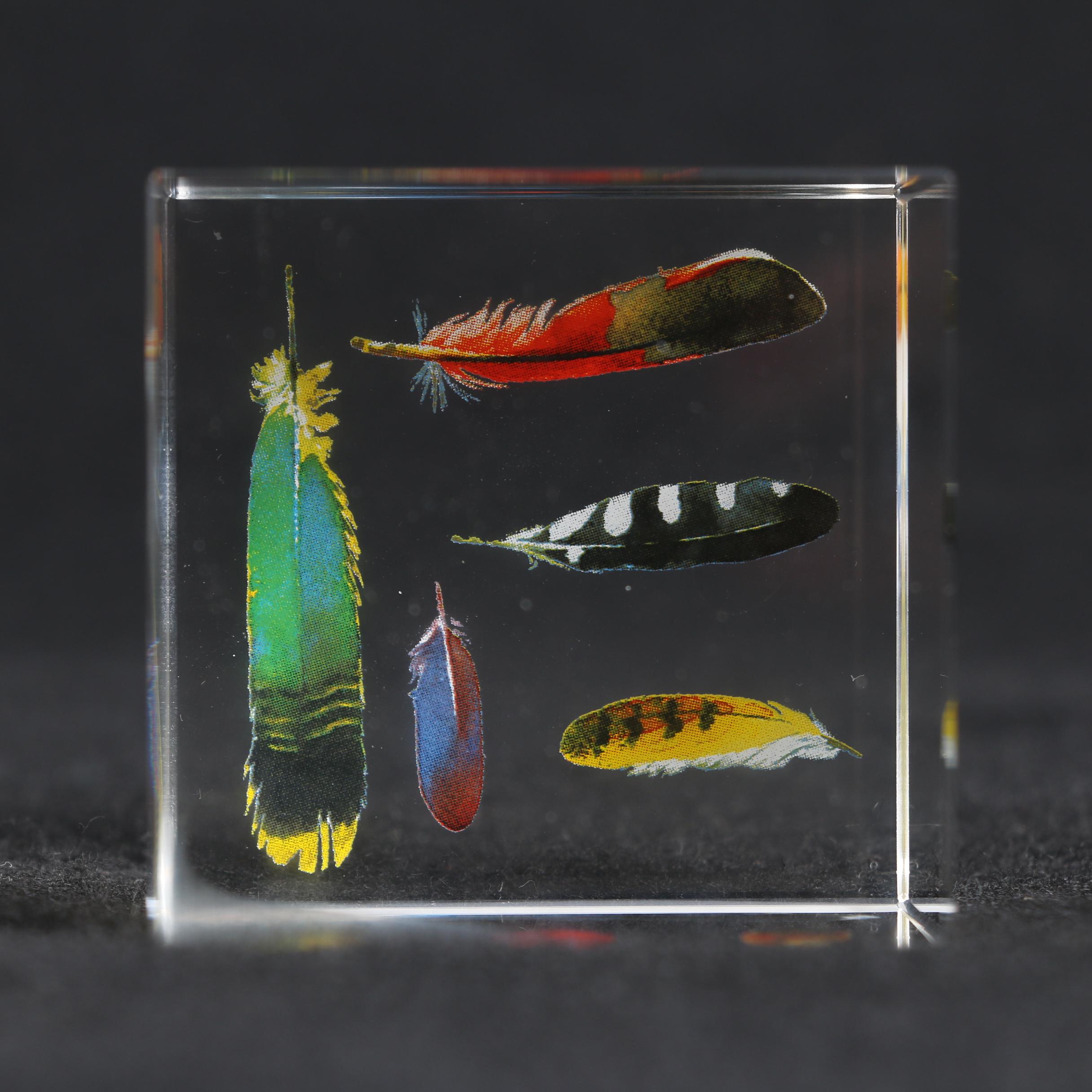 Signed Wald Glass Figurine and Two Art Glass Paperweights