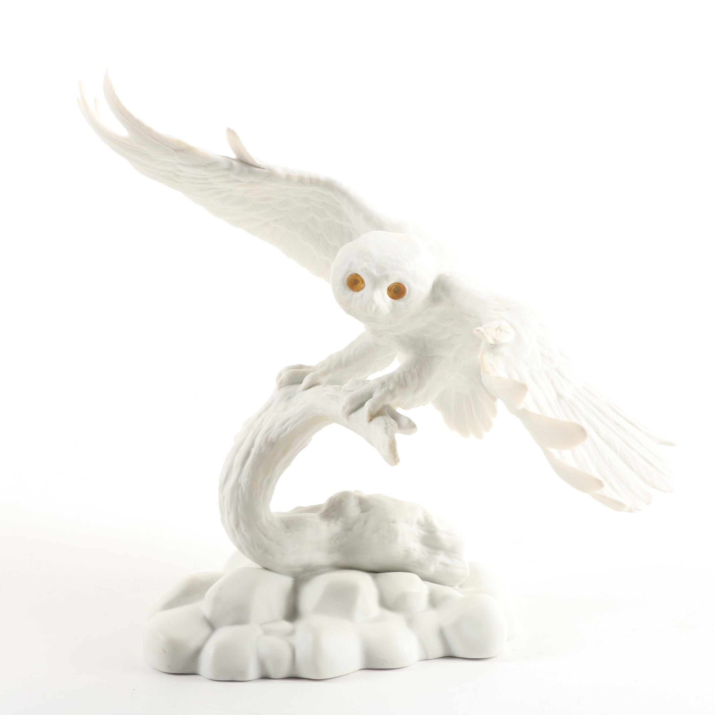 Franklin Porcelain Jonathan Bronson "Night Sentinel" Figurine